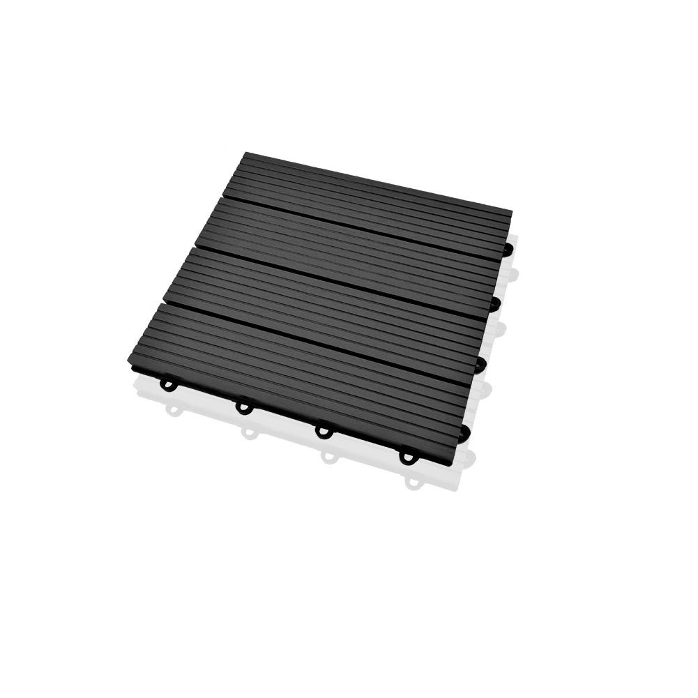 euroharry WPC-Fliesen 11St. 30x30 cm WPC günstig online kaufen