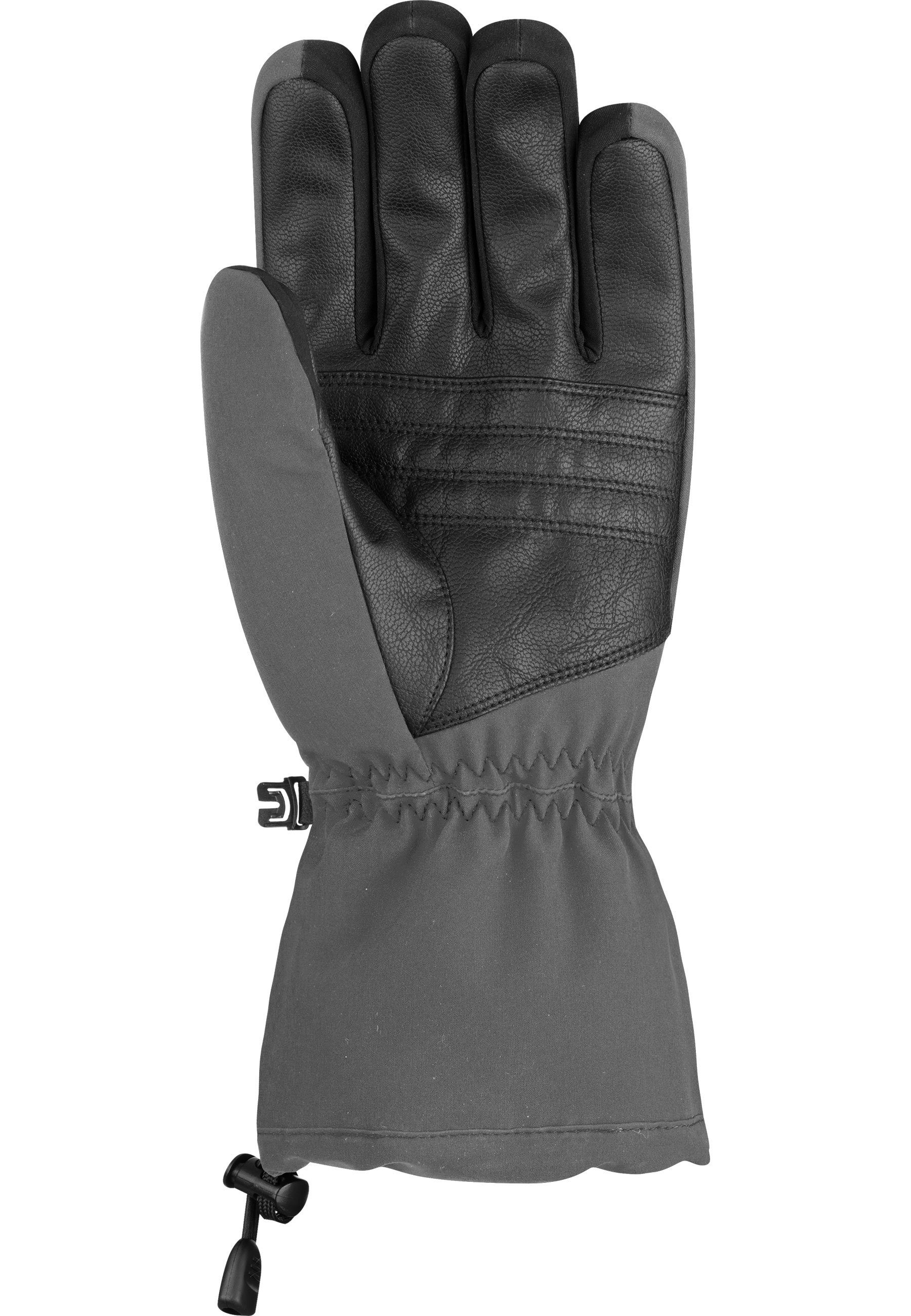 wasserdichtem R-TEX® Kondor atmungsaktivem in und Design Reusch grau-schwarz XT Skihandschuhe