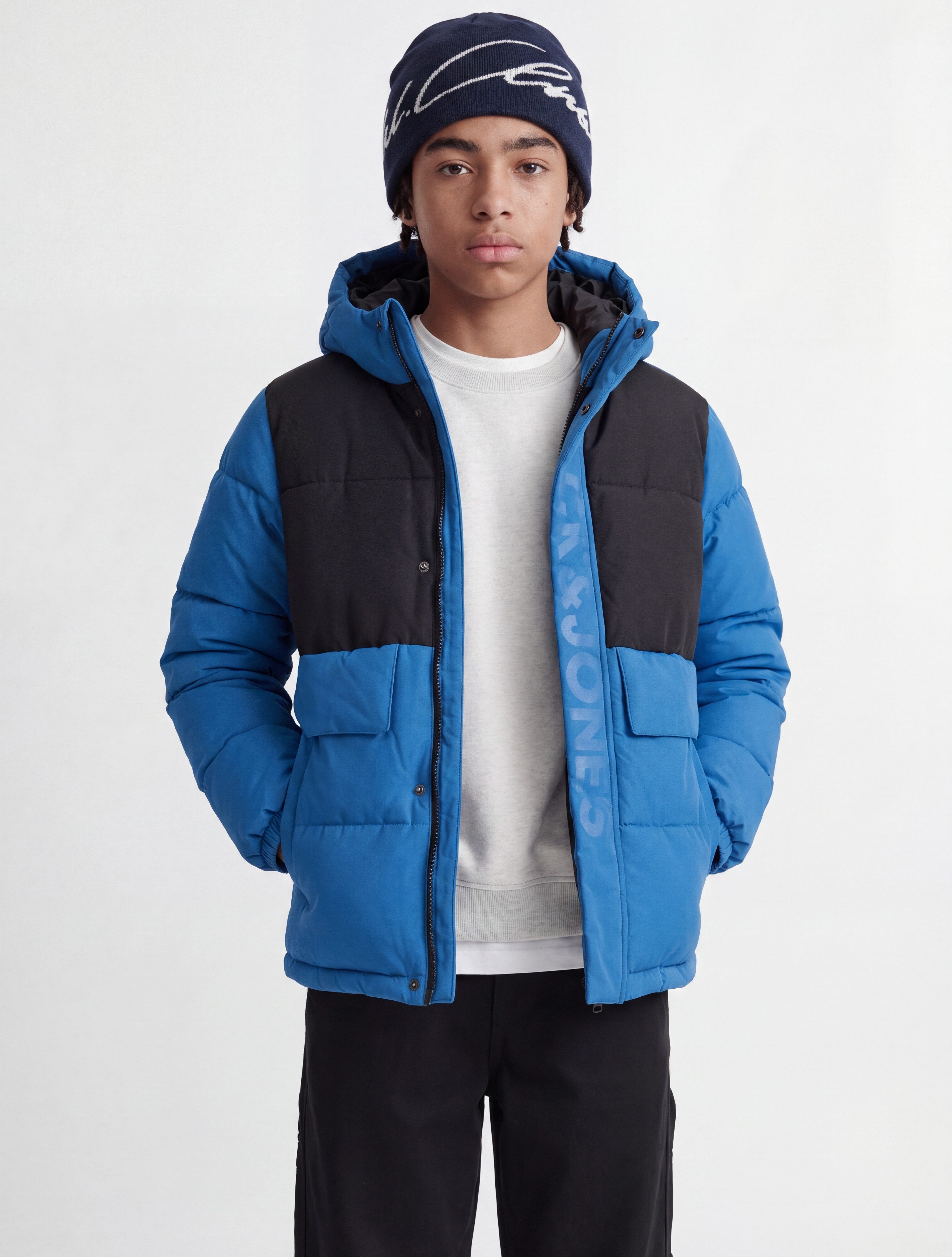 Jack & Jones Junior Steppjacke JCOSPEED PUFFER SN JNR Polyester, regular fit