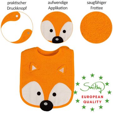 Smithy Lätzchen Babylatz Fuchs mit Öhrchen, (1-St), made in Europe