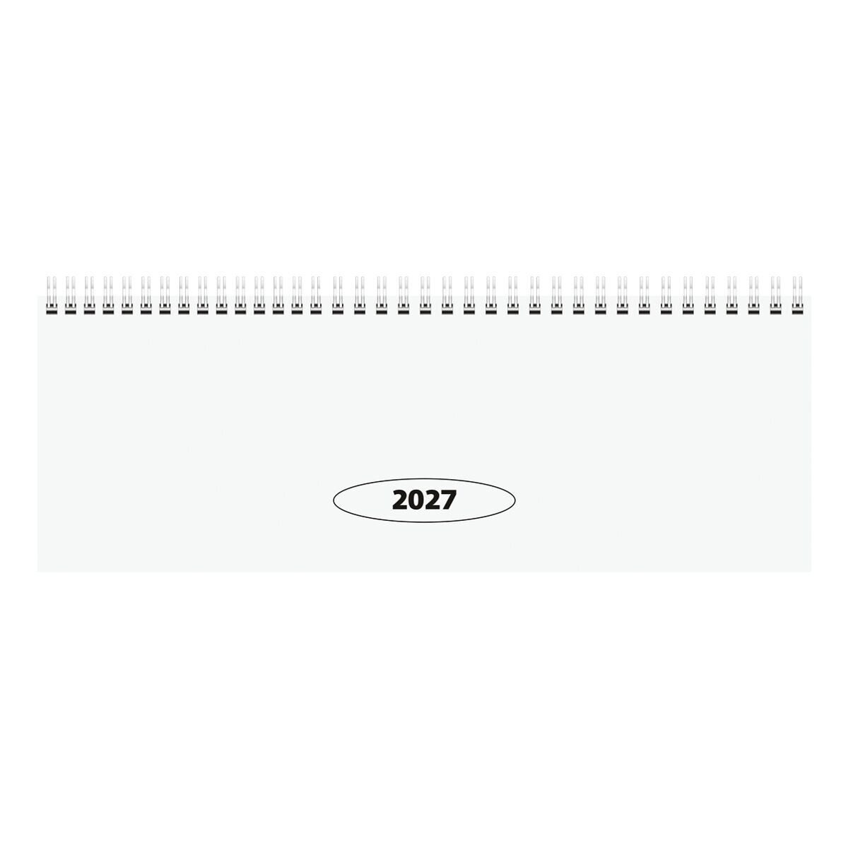 GLOCKEN Tischkalender 2027, 2 Seiten = 1 Woche