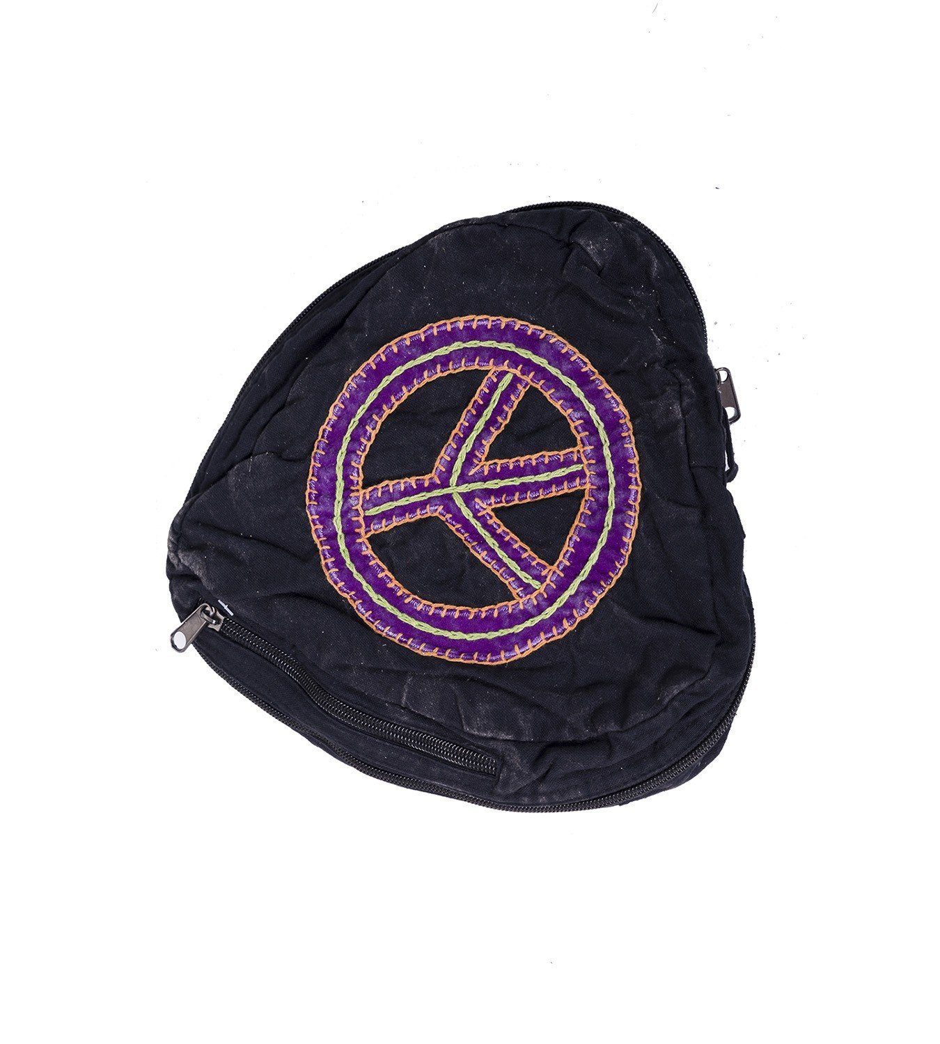 KUNST UND MAGIE Tagesrucksack Kunst und Magie Bunter Hippie Rucksack "Peace"