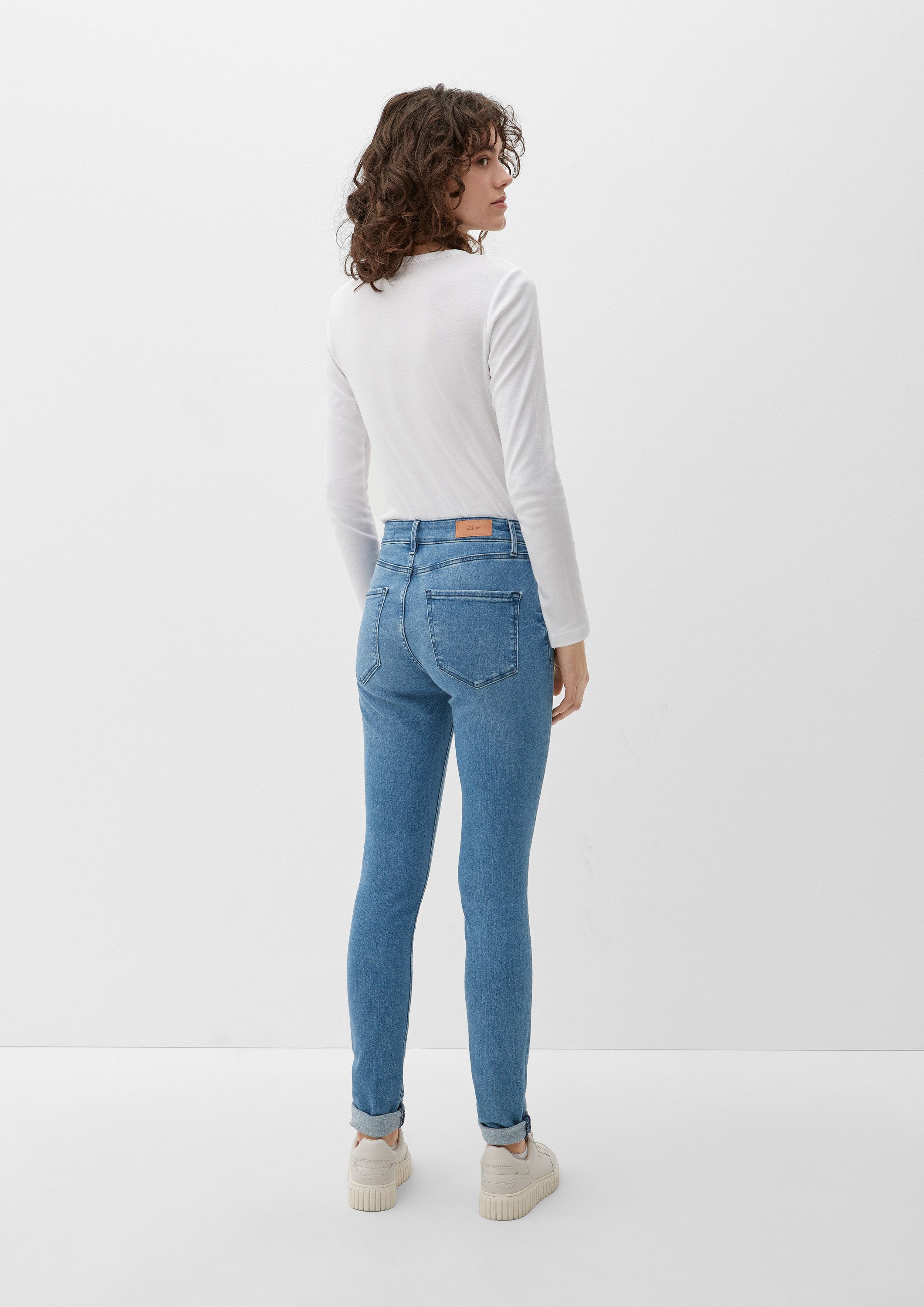 s.Oliver Skinny-fit-Jeans Jeans-Hose IZABELL Jeans Izabell / Skinny Fit / Mid Rise / Skinny Leg
