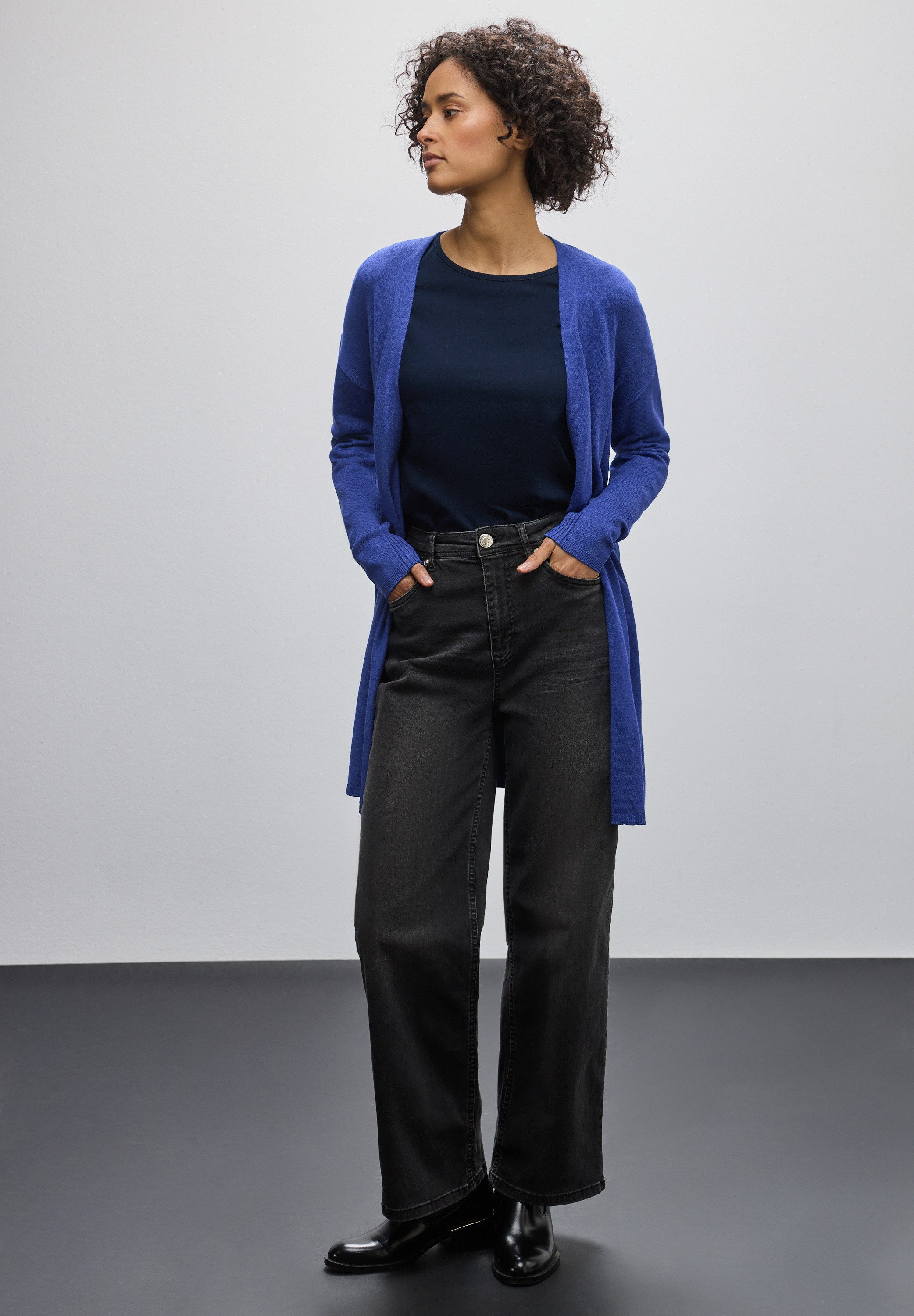 STREET ONE Strickjacke aus softer Viskose