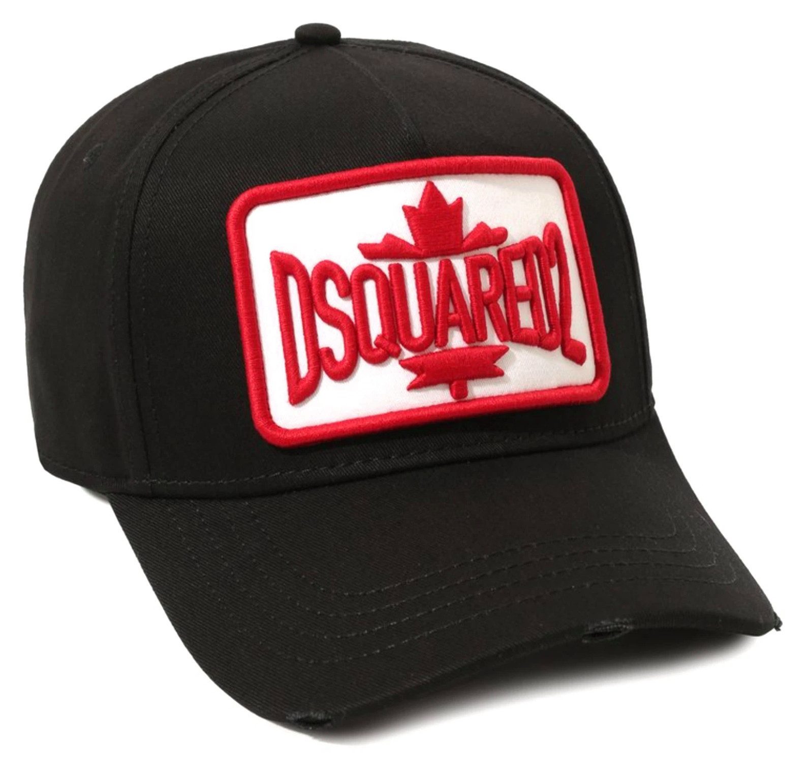 Dsquared2 Baseball Cap Family Business Baseballcap Icon Baseball Kappe Unisex goldfarbenen Stickerei „FAMILY BUSINESS