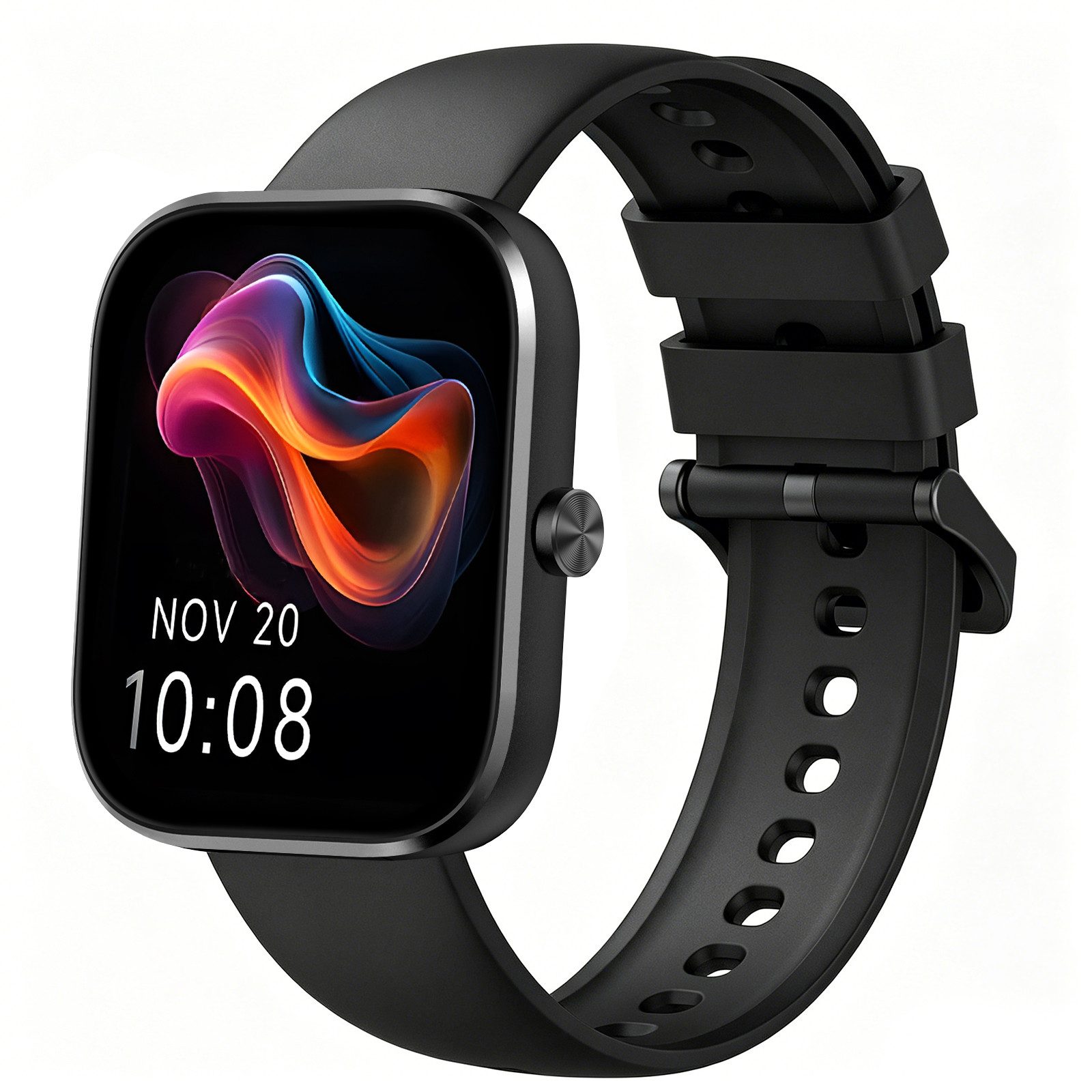 Sytifro Smartwatch Damen Herren, Fitnessuhr mit Diamantgeschliffenes Design Smartwatch (Full Touch Square Fine Sportuhr Damen cm), 150+ Sportmodes, Bluetooth 5.3 Sportuhr, Gesundheits-Uhren mit Benachrichtigung, 24/7 Herzfrequenz, Blutsauerstoff, Schlafqualität, Schrittzähler, Pulsuhr, Sprachassistent und Musiksteuerung etc., IP68 Wasserdichte Fitness Tracker Uhr Damen Herren, verfügbar für IOS und Android.