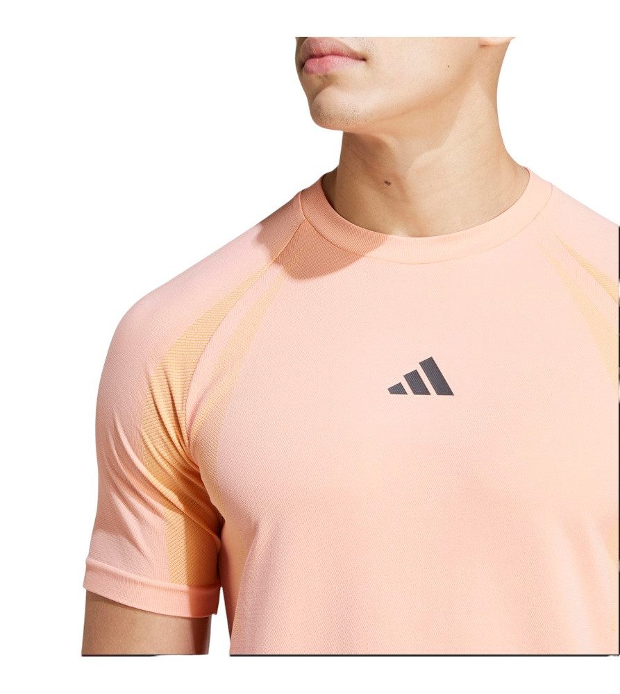 adidas Performance T-Shirt Tennis Pro Seamless Aeroready FreeLift (feuchtigkeitsabsorbierend)