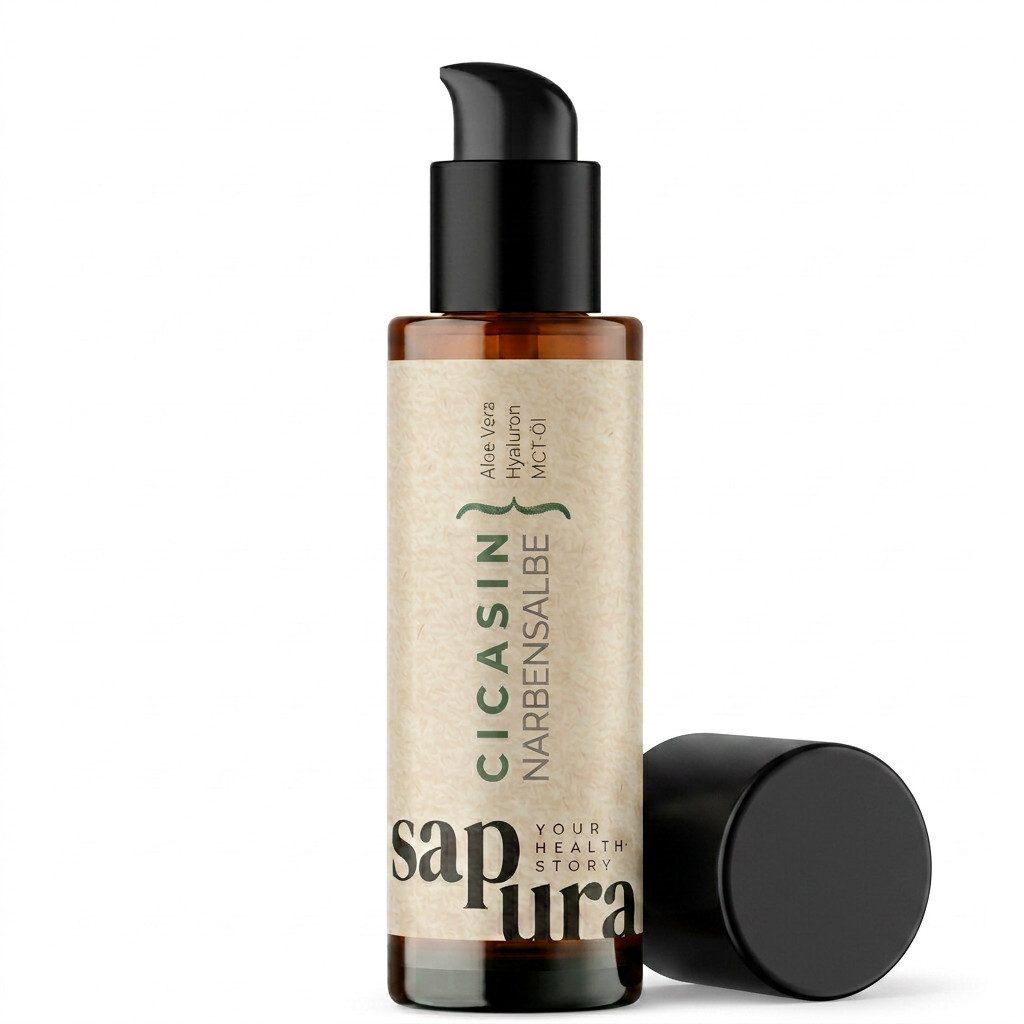 SAPURA Health Hautcreme Narbencreme, Salbe für Dehnungsstreifen und Narben, Narbensalbe, 1-tlg.