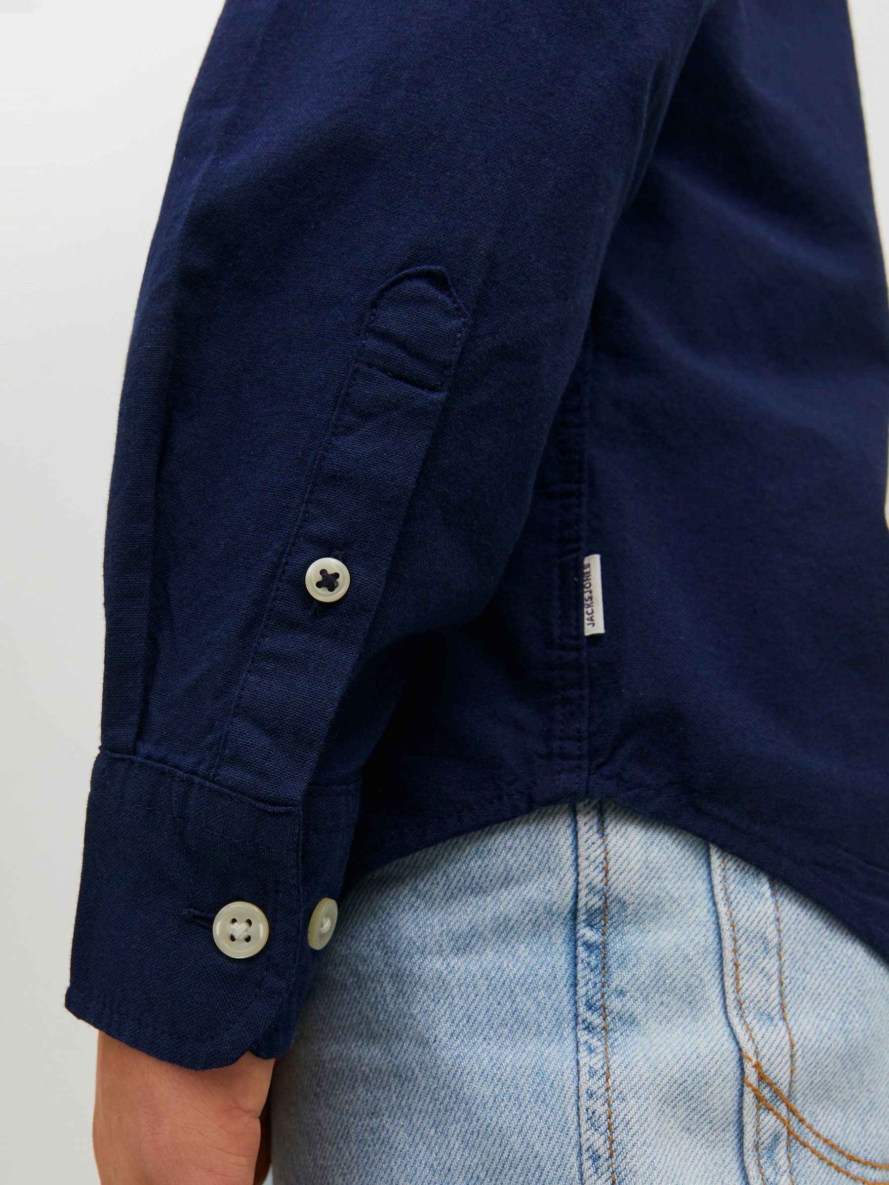 Jack & Jones Junior Langarmhemd JJEOXFORD SHIRT L/S NOOS JNR