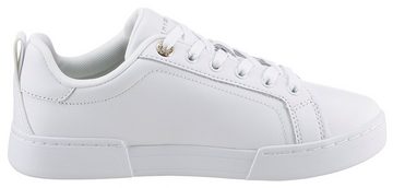 Tommy Hilfiger CHIQUE COURT SNEAKER Plateausneaker mit Detail im Plateau, Freizeitschuh, Halbschuh, Schnürschuh