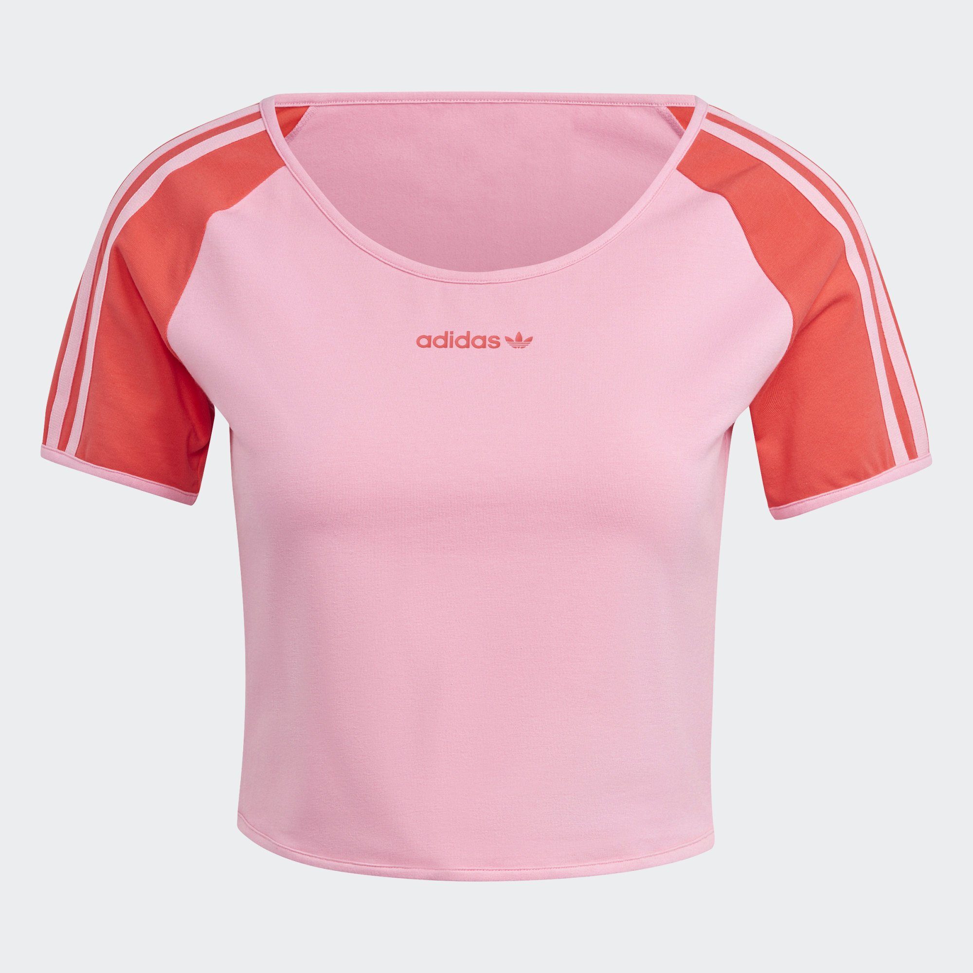 SHORT Glow adidas / ISLAND Originals T-SHIRT Real Pink Coral Semi CLUB T-Shirt