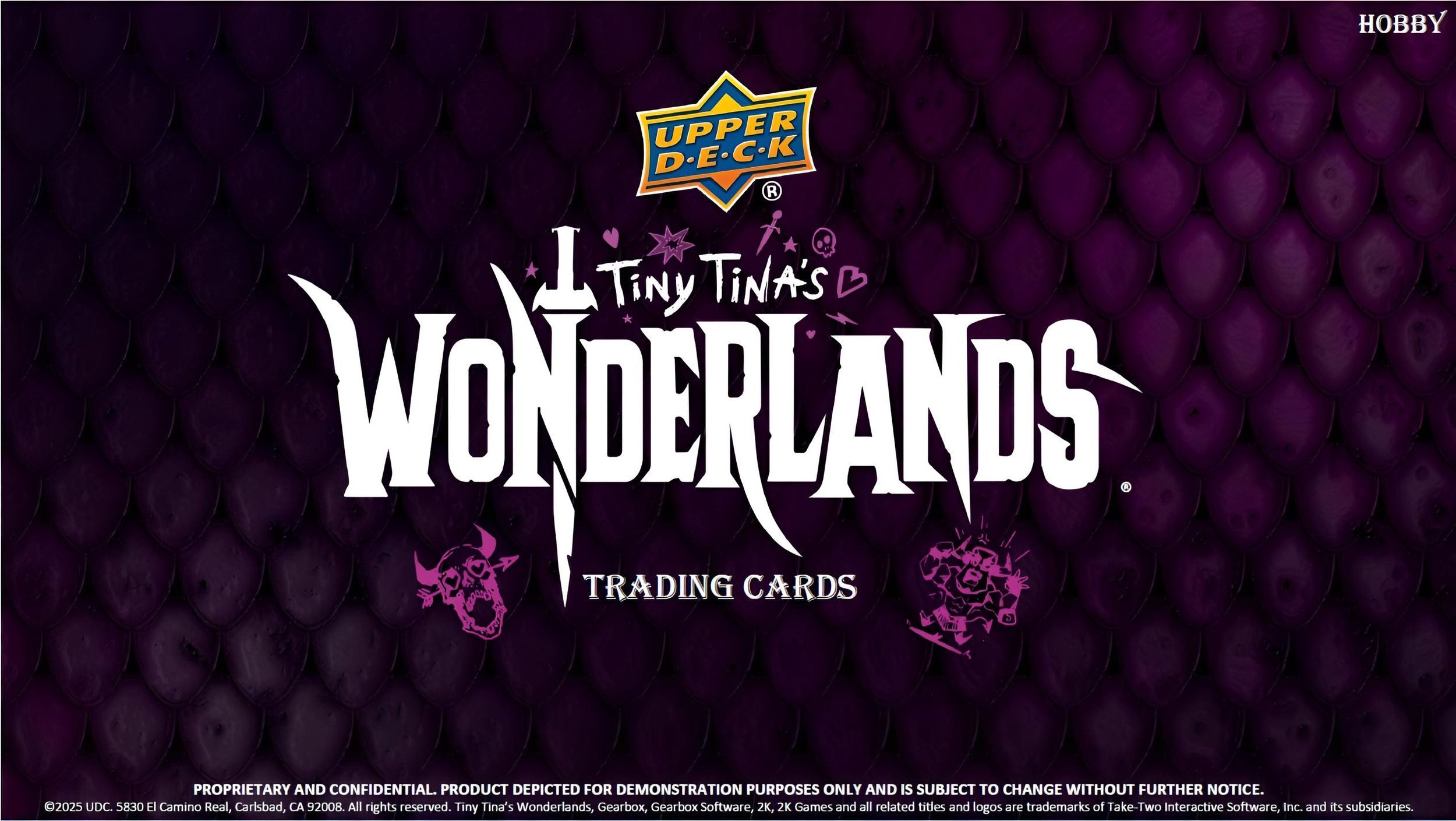 Upper Deck Sammelkarte Tiny Tina's Wonderlands Trading Cards (Hobby)