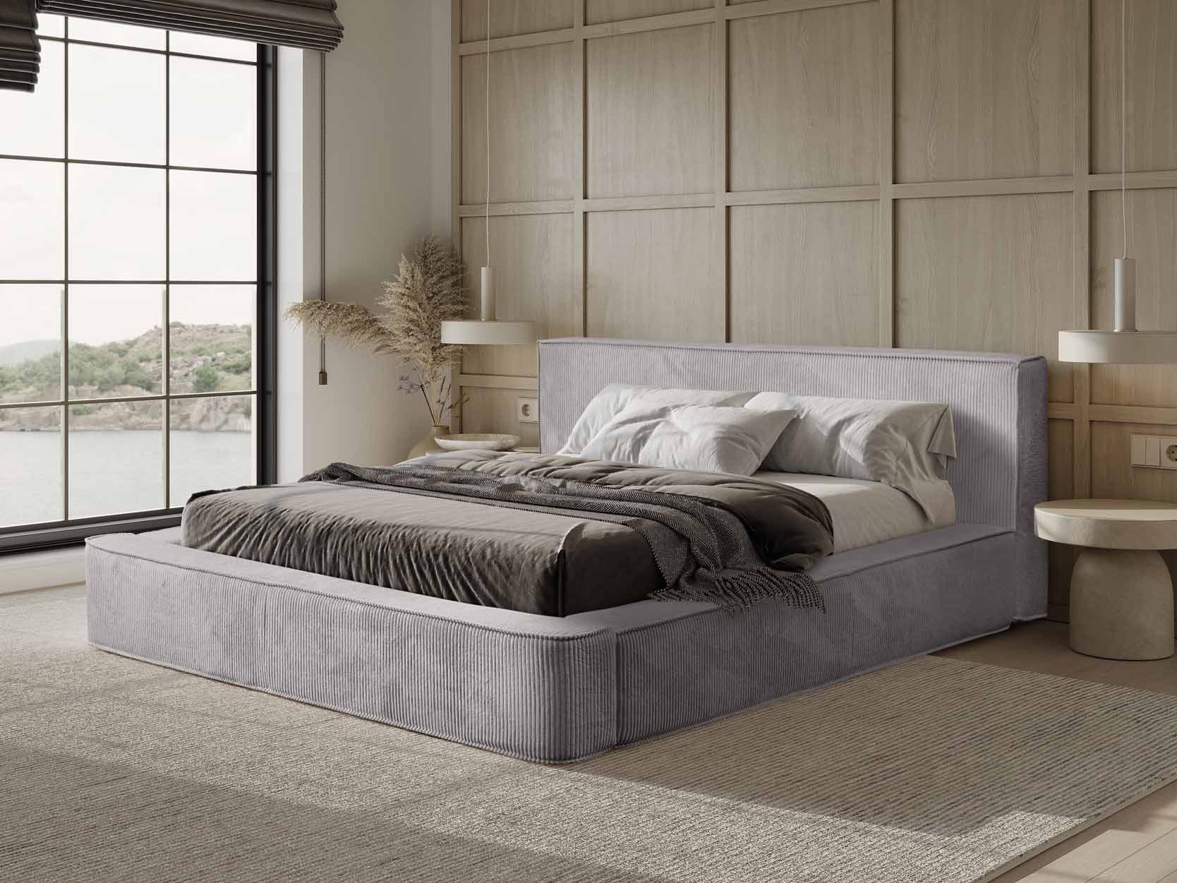 Luxusbetten24 Polsterbett Designer Polsterbett Harmon, mit günstig online kaufen
