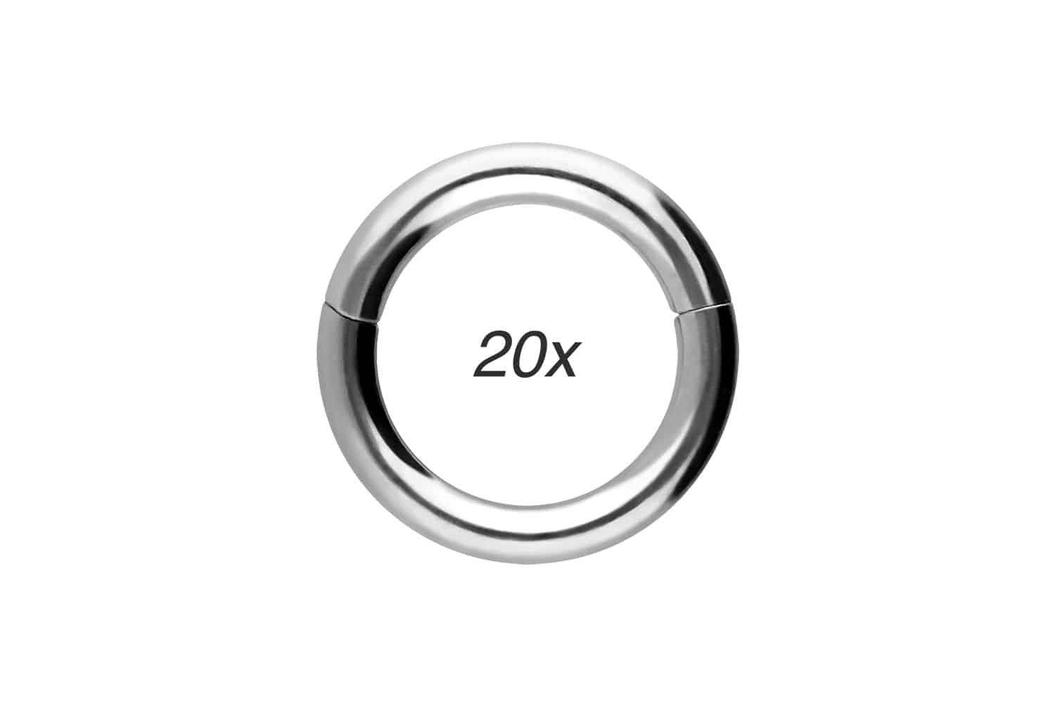 Piercing-Set SET Titan Segmentring Clicker