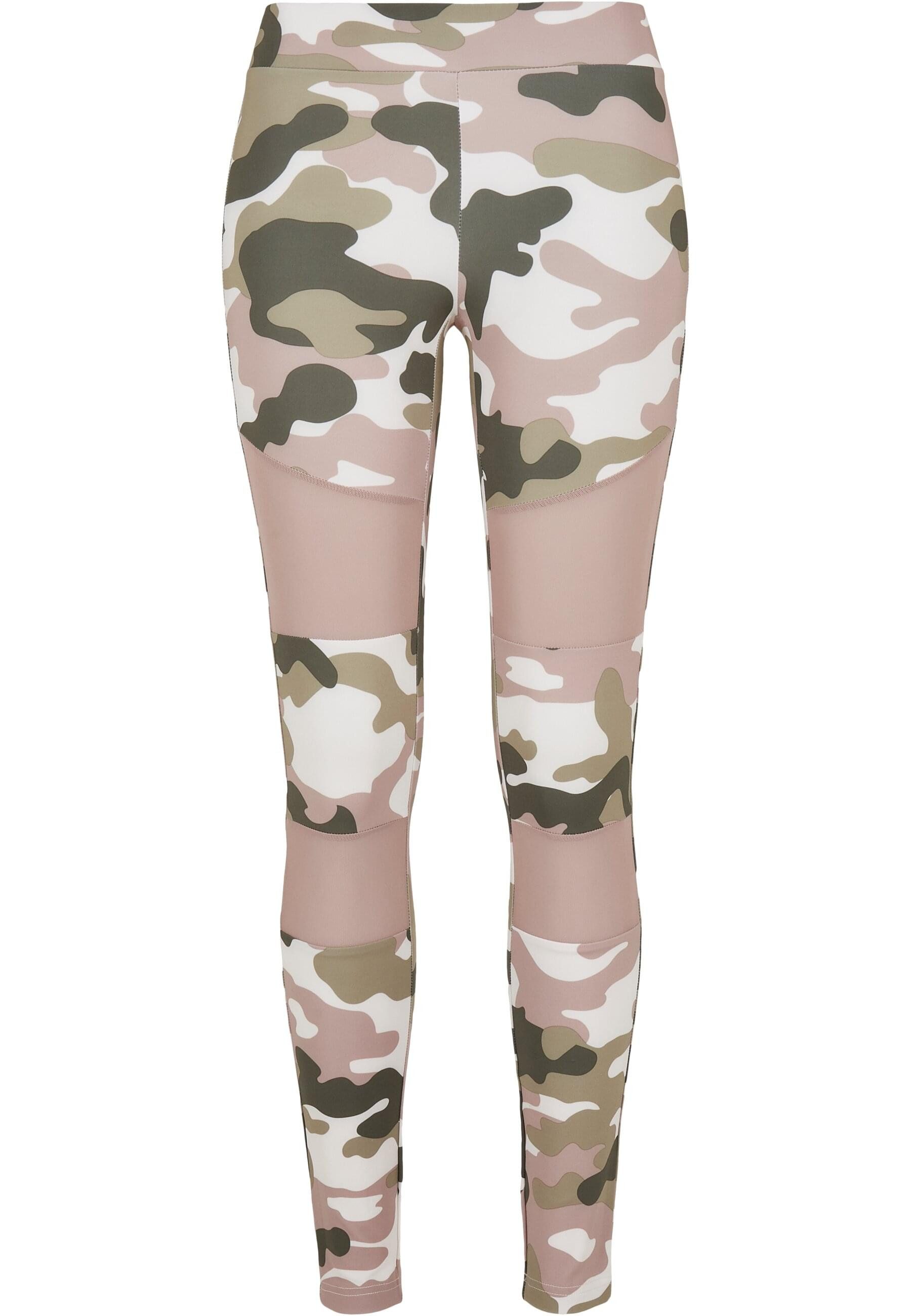 URBAN CLASSICS Leggings Urban Classics Damen Ladies Camo Tech Mesh Leggings (1-tlg)