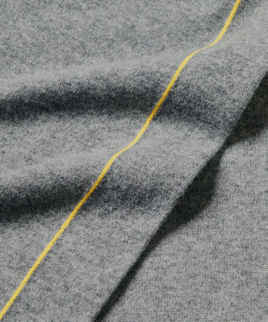 FALKE Schal - Schurwollmischung mit Kaschmir - grau Herren/Damen - 1 Stück