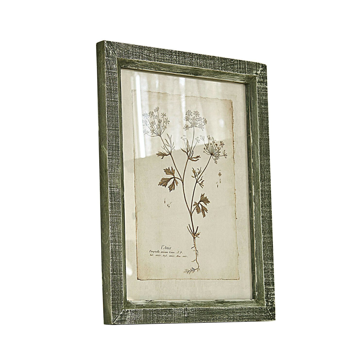 Mirabeau Wanddekoobjekt Bild Kenwick antikgrün