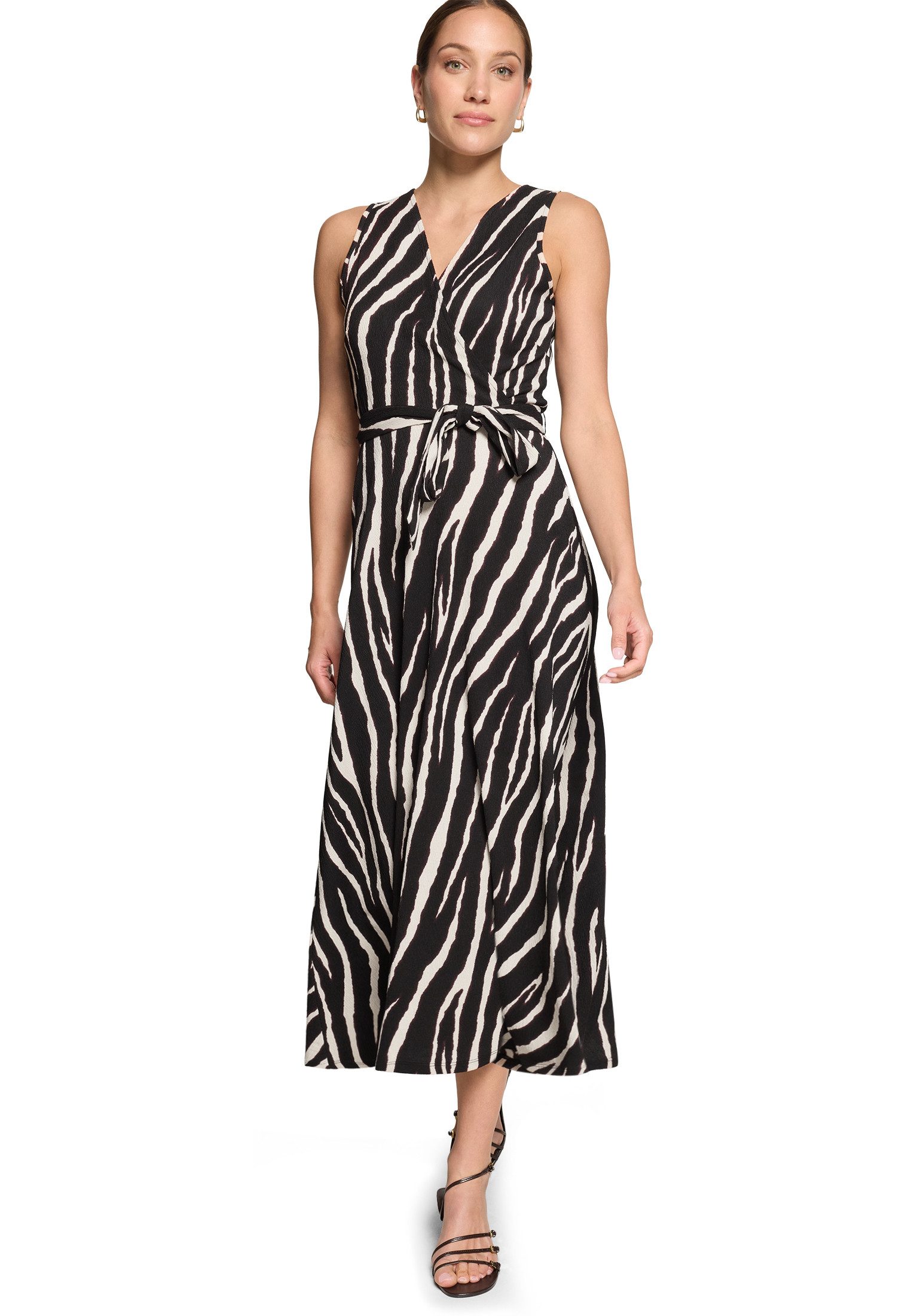 Jerseykleid Damen mit Gürtel