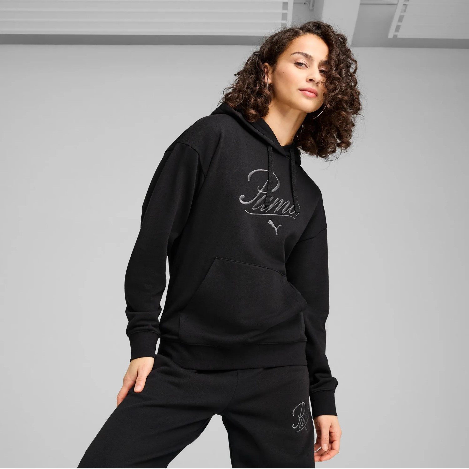 PUMA 2-in-1-Pullover Script Comfort Hoodie Pullover günstig online kaufen
