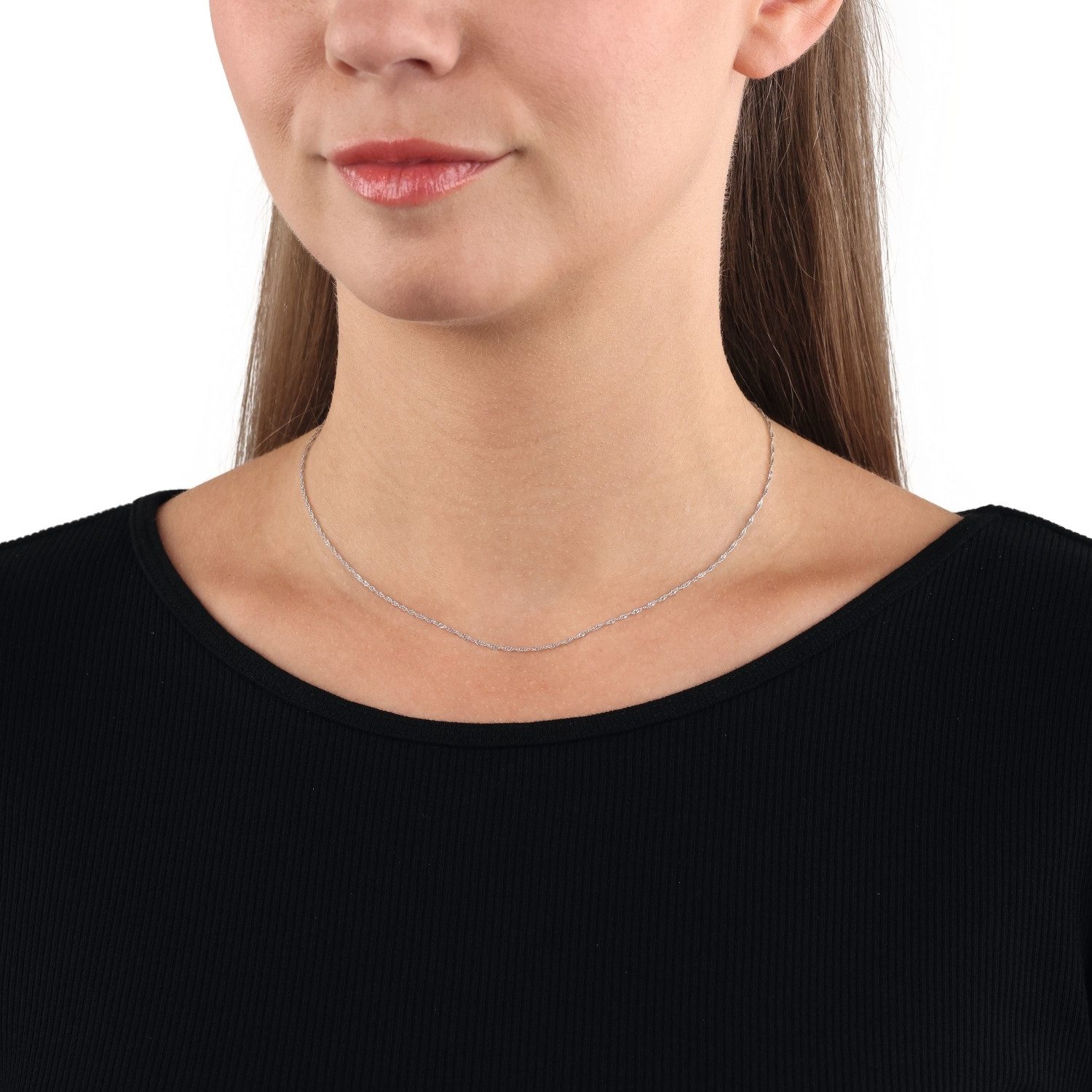 Amor Silberkette Amor Collier für Damen, 925 Sterling Silber (Collier, 1-tlg., Collier)