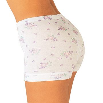 conta Jazz-Pants Slips Damen-Schlüpfer 2er-Pack kochfest Feinripp gemustert