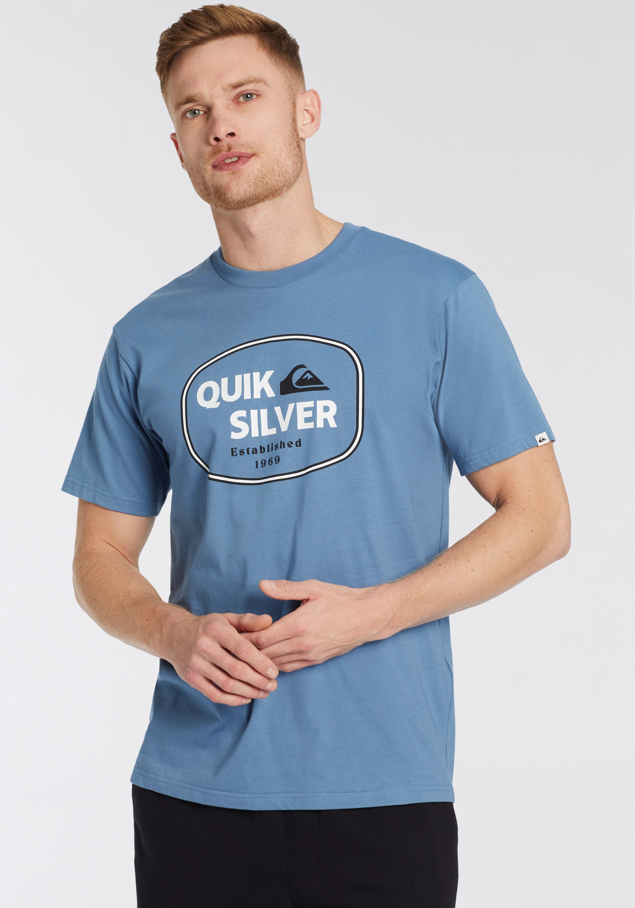 Quiksilver T-Shirt JUST FRAMED LOCKUP SHORT günstig online kaufen