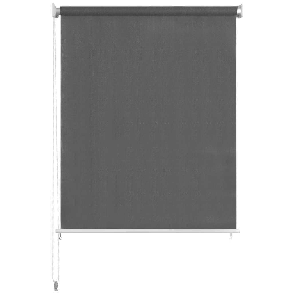 Rollo Außenrollo 165 (B) x 140 (H) cm Anthrazit, vidaXL