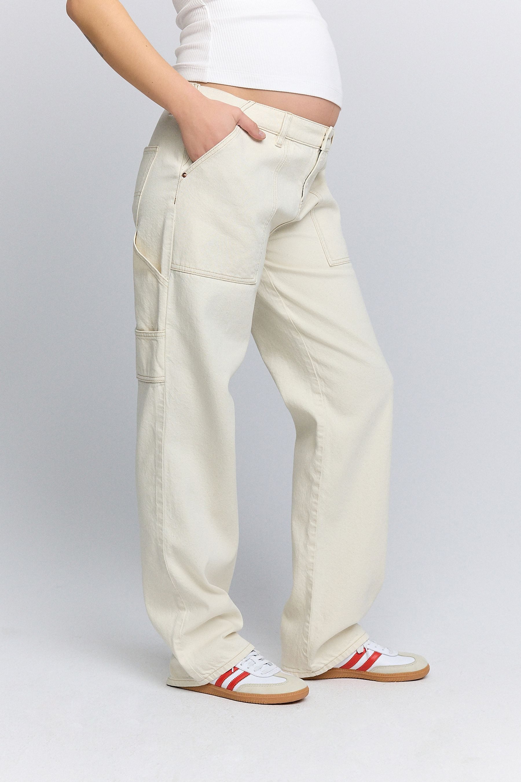 Next Workerjeans Jeans im Schreiner-Stil, Umstandsmode (1-tlg)