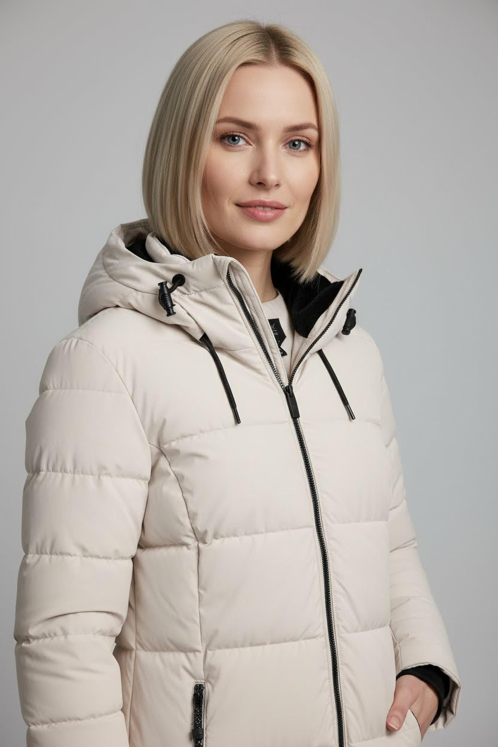 Killtec Wintermantel KOW 56 WMN QLTD CT sportlicher Stil, mit Zipper-Taschen außen, atmungsaktiv, winddicht – Bild 3 von 5