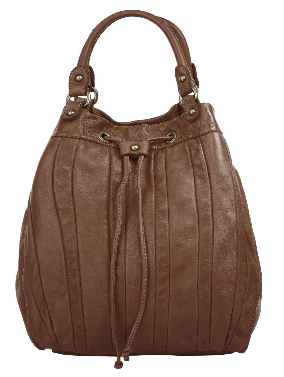 forty° Shopper, echt Leder, Made in Italy