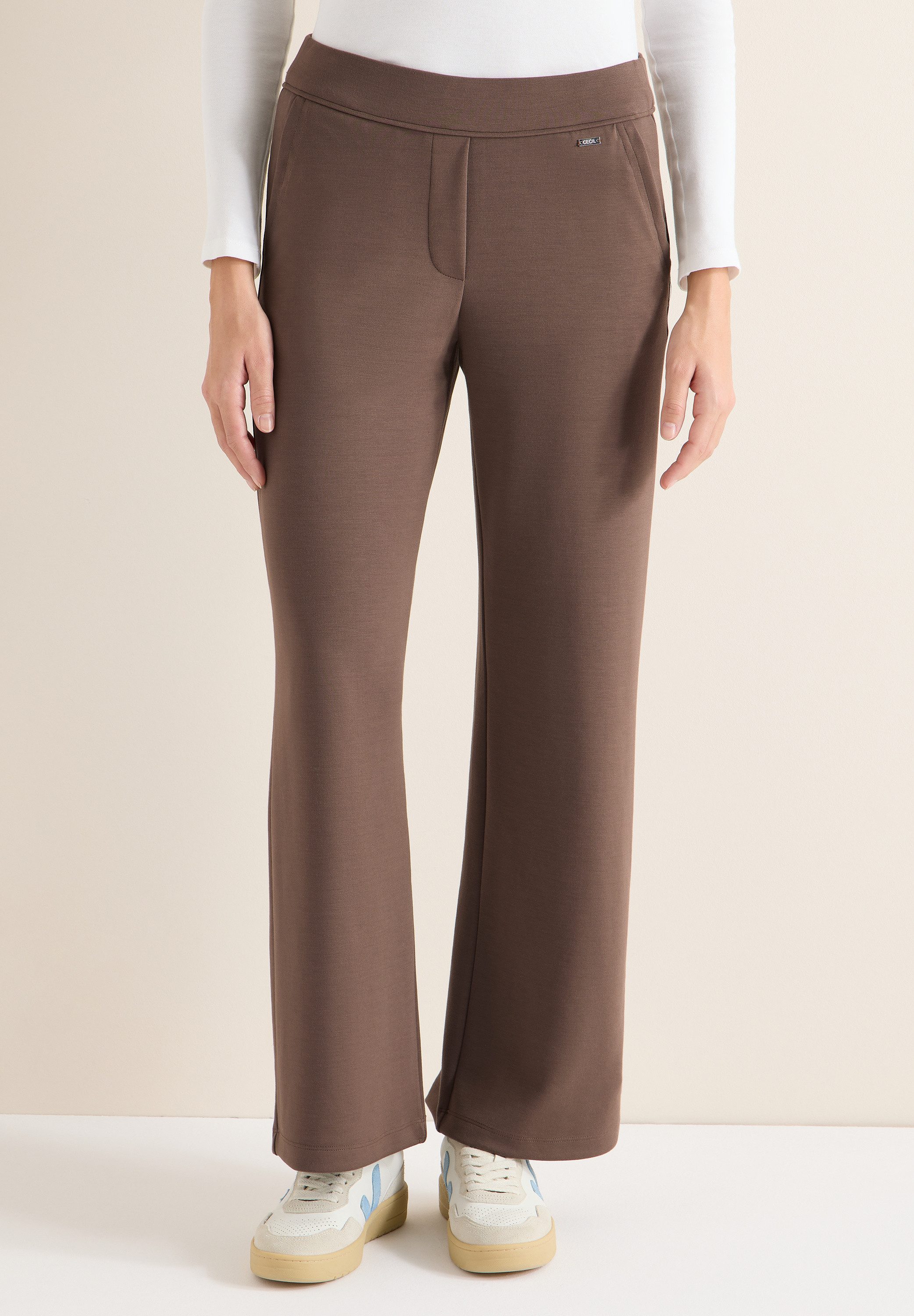 CECIL Stoffhose im elastischen Materialmix günstig online kaufen