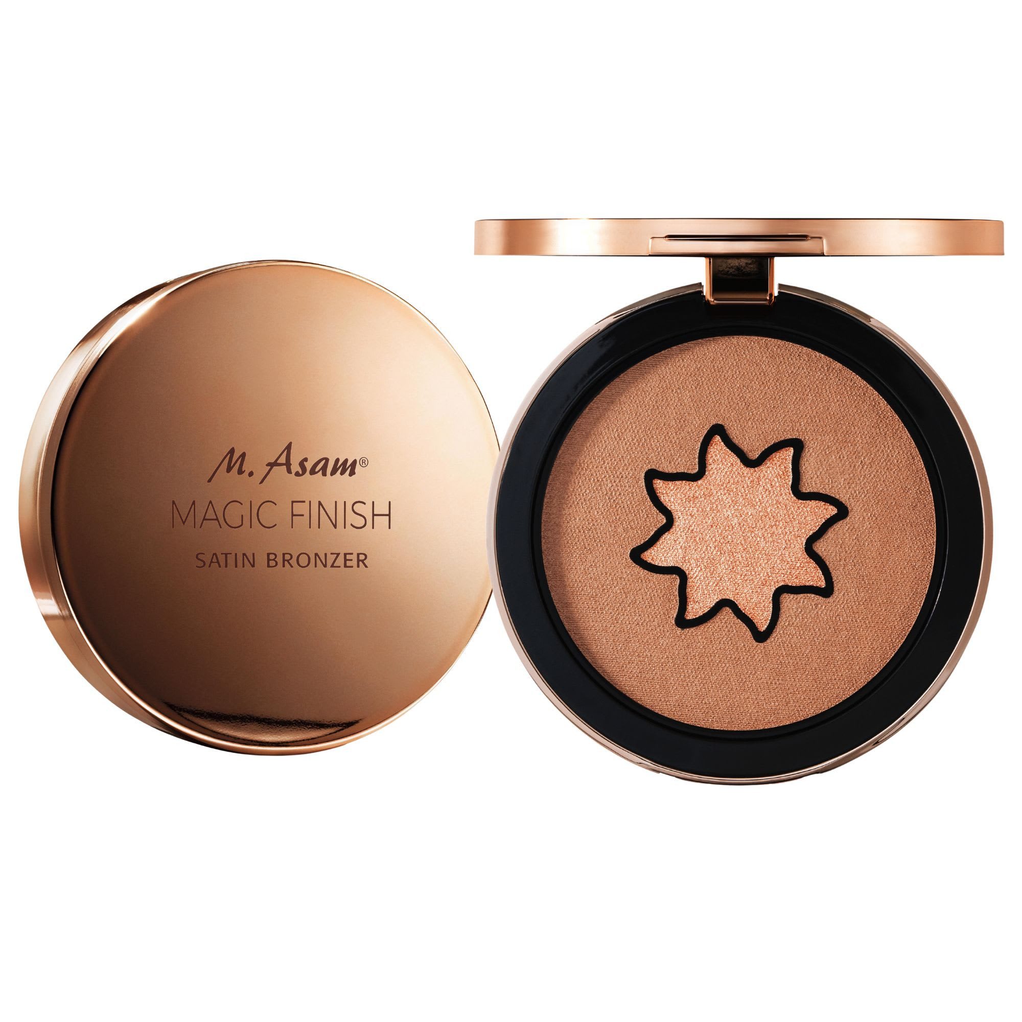 asambeauty Bronzer Satin Bronzer Deep Amber & Walnut