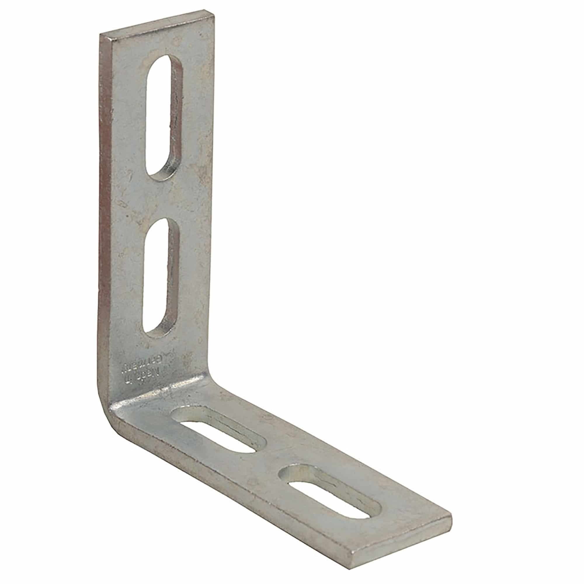 Fixotec Schienensystem-Schienen, (10 Stück), Montagewinkel verzinkt - für Schienenkonstruktionen