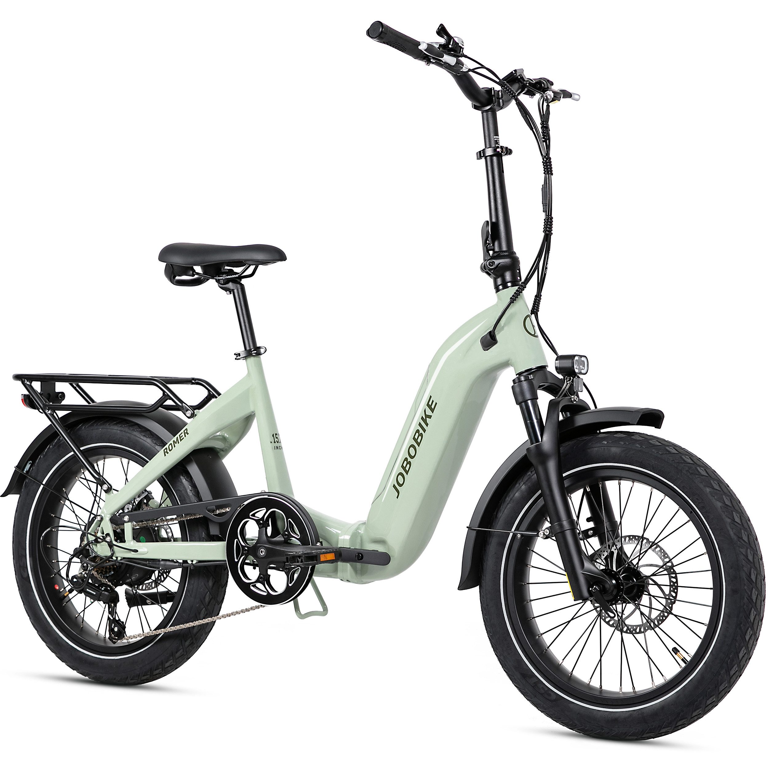 E-Bike Klapprad 20x3 Zoll Damen und Herren, 720Wh, Pedelec Cityrad 65-100km