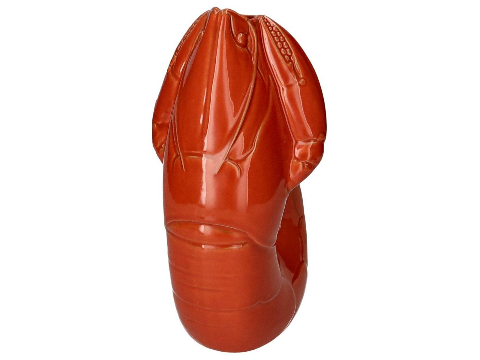 Giftcompany Dekovase Madame Crevette Hummer Vase L orangerot 32cm (Vasen) günstig online kaufen