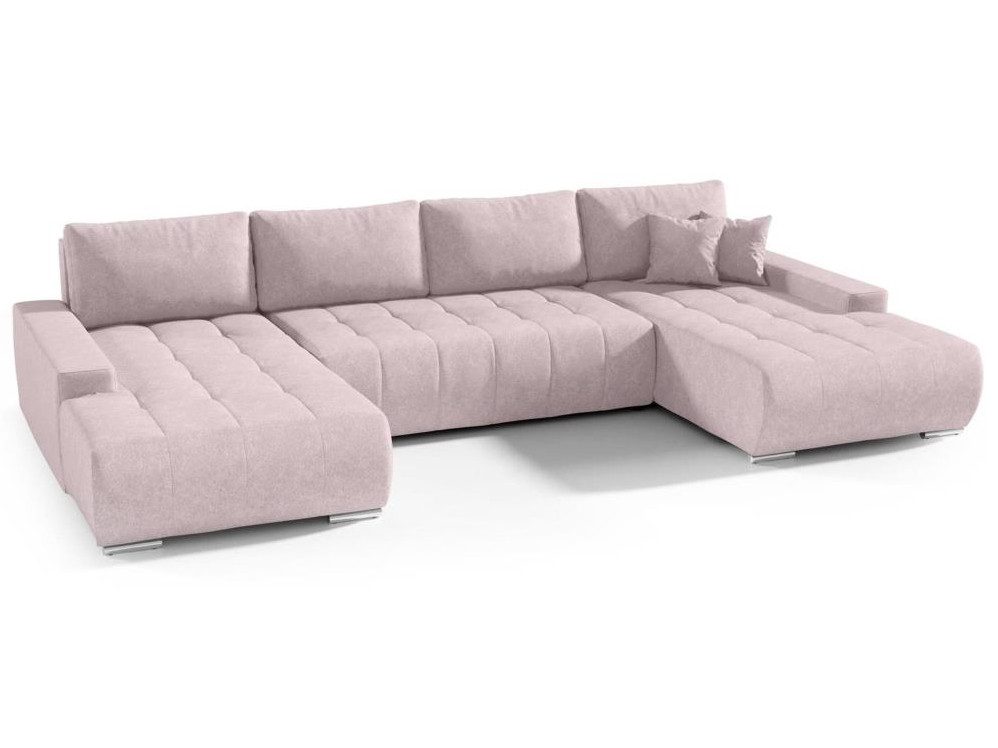 Beautysofa Ecksofa mit Bettkasten DRACO U, günstig online kaufen