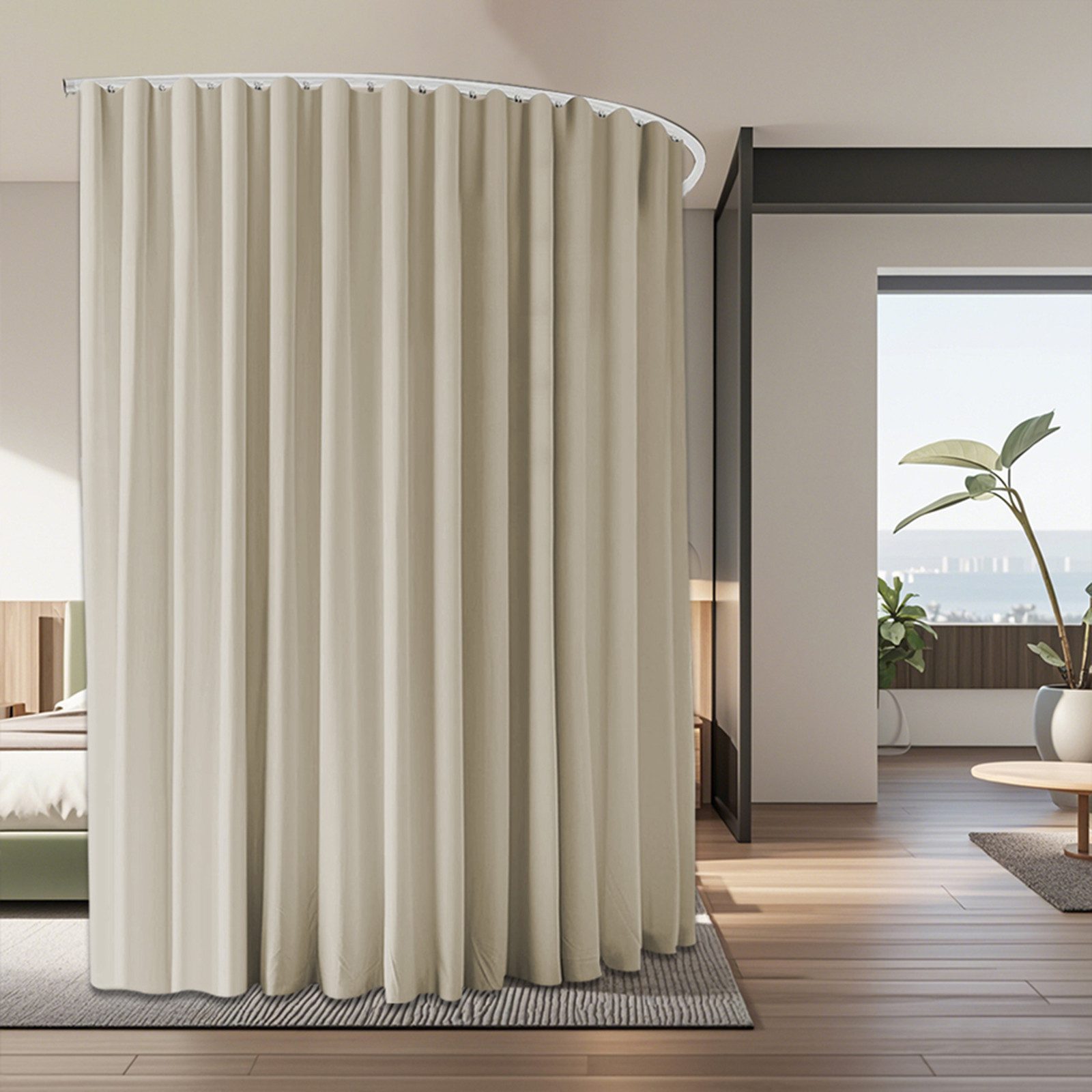 BTTO V&G Gardine Raumteiler Vorhang,Extra Breite (1 St), blickdicht, Verdun günstig online kaufen