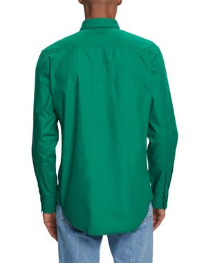 Esprit Langarmhemd Utility-Hemd aus Baumwolle