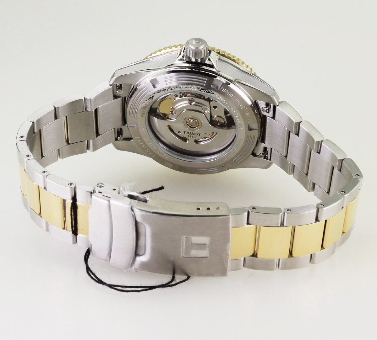 Tissot Automatikuhr Swiss Made Herren Uhr 40 mm Ø T1208072205100 Seastar Powermatic 80, Gangreserve 80 std.