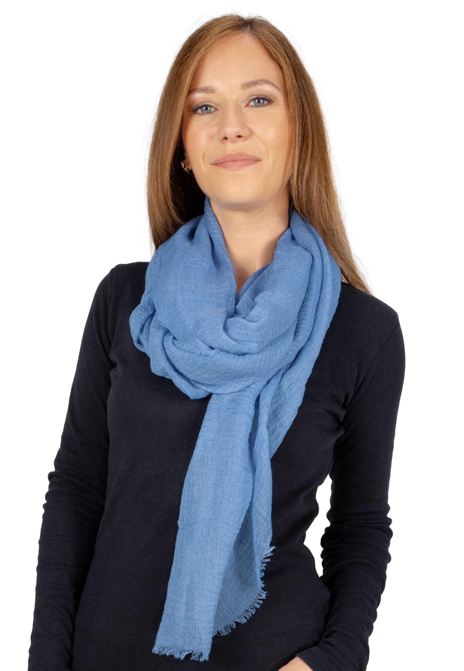 Seasons of April Schal Isabella Schal, Dünner, leichter und weicher Uni Dam günstig online kaufen