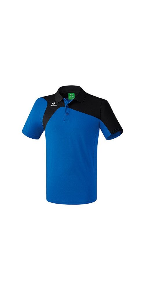 Erima T-Shirt Sport-Polo Club 1900 2.0 (100% Polyester) royalblau/schwarz Kinder