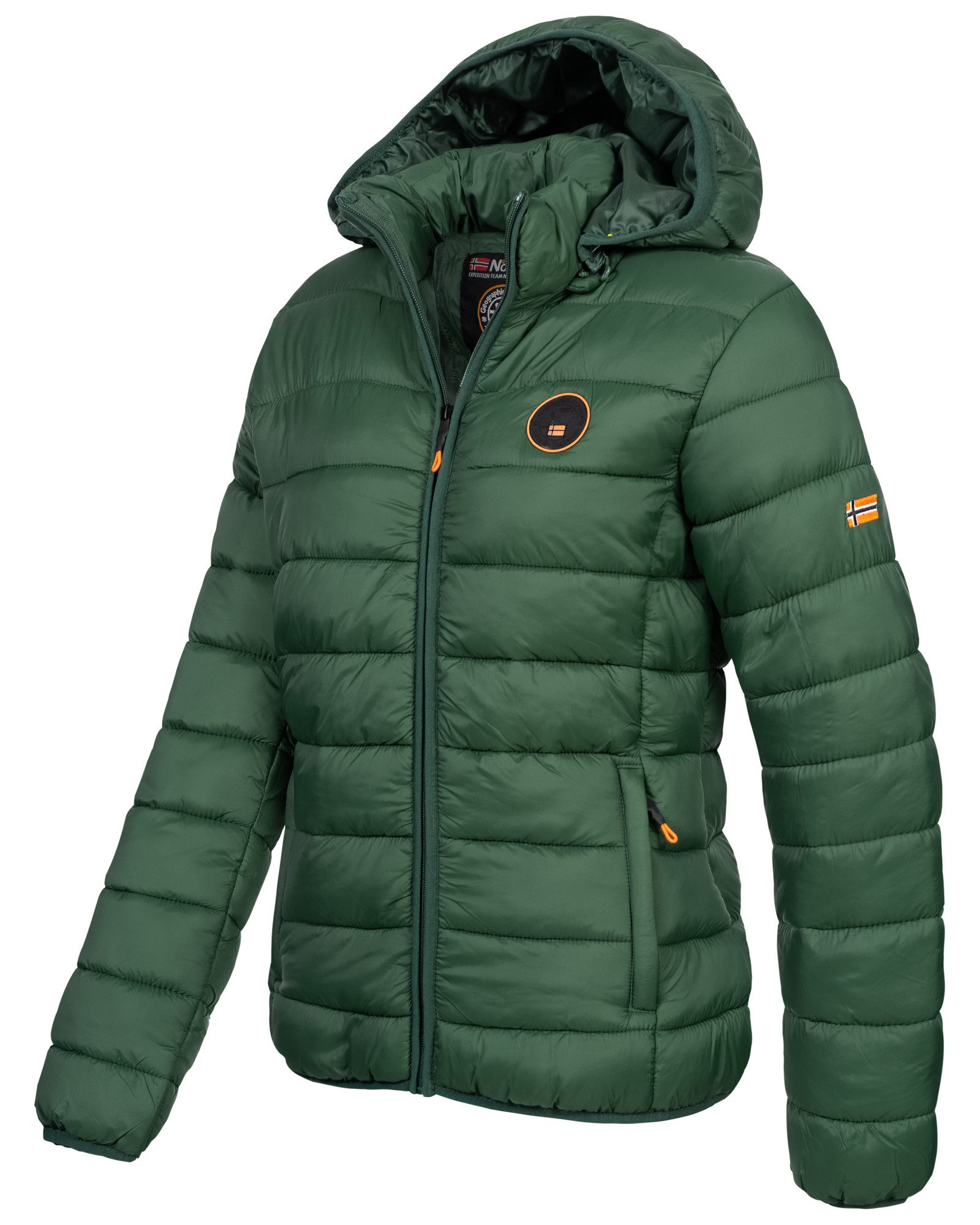 Geographical Norway Steppjacke Damen Winter Jacke Winterjacke Steppjacke Outdoor leicht Kapuzenjacke