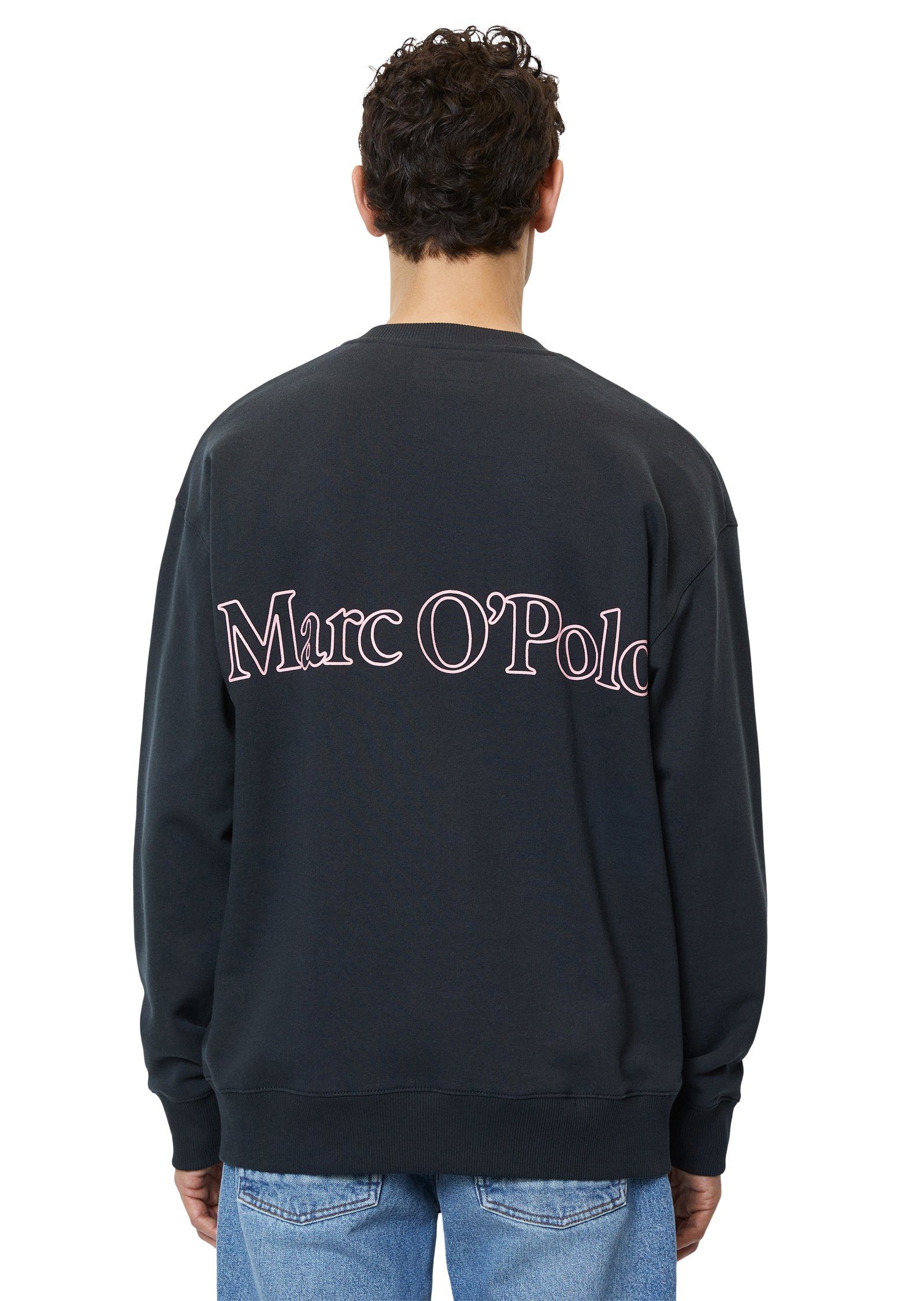 O'Polo aus Bio-Baumwolle Marc Sweatshirt blau reiner