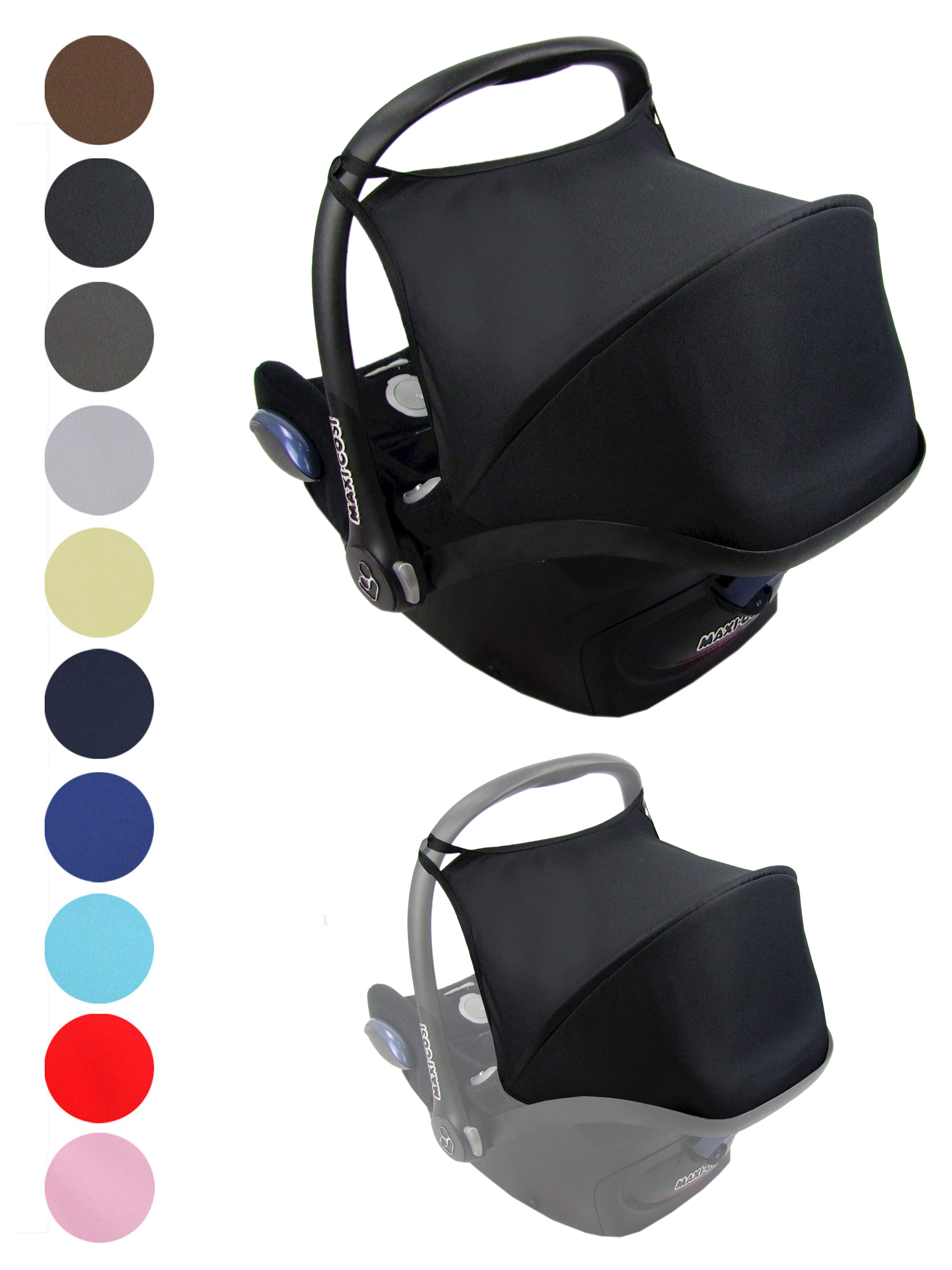 Babyschale Sonnenverdeck für Babyschale kompatibel mit Maxi Cosi Cabrio-Fix + GP