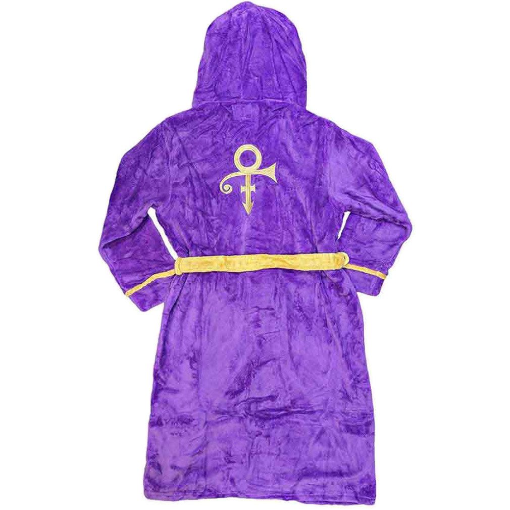 Prince Morgenmantel Symbol Purple, Lila Plüsch Flauschig Robe
