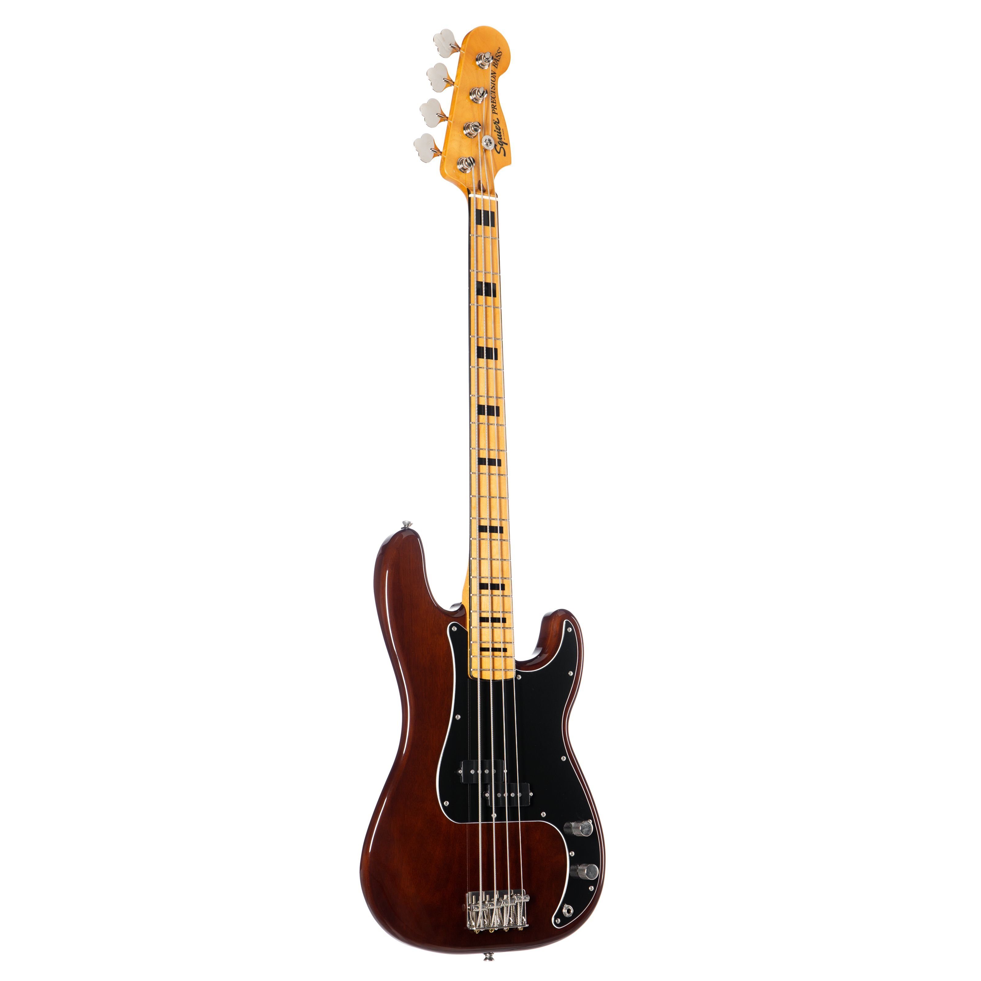 Squier E-Bass, Электрические басы, 4-Saiter Электрические басы, Classic Vibe '70s Precision Bass MN Walnut - E-Bass