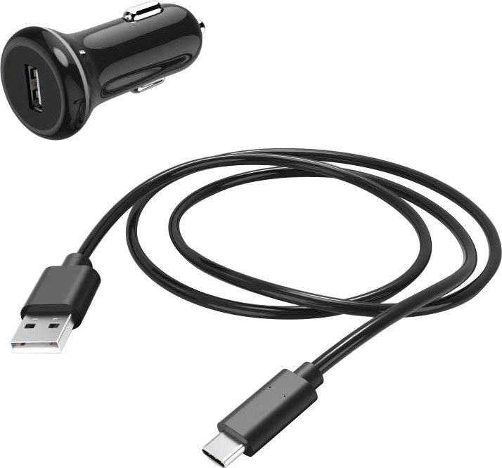 Hama KFZ-Ladegerät mit USB-C-Kabel für Nintendo Switch/Lite, KFZ Ladekabel  USB-Ladegerät