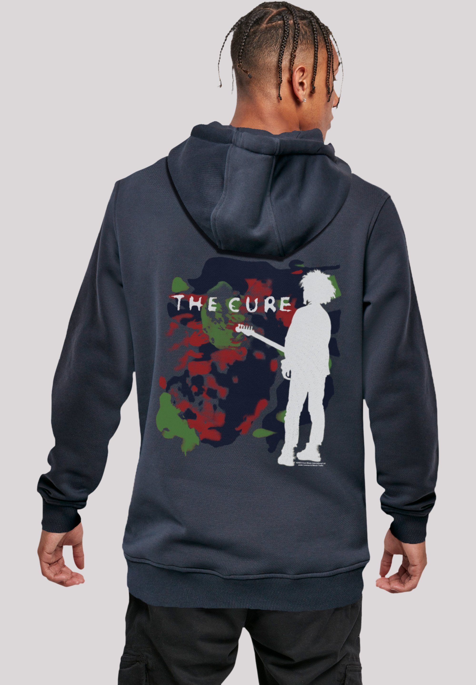 F4NT4STIC Hoodie The Cure Rock Music Band Boys Don't Cry Premium Qualität, Band, Logo navy