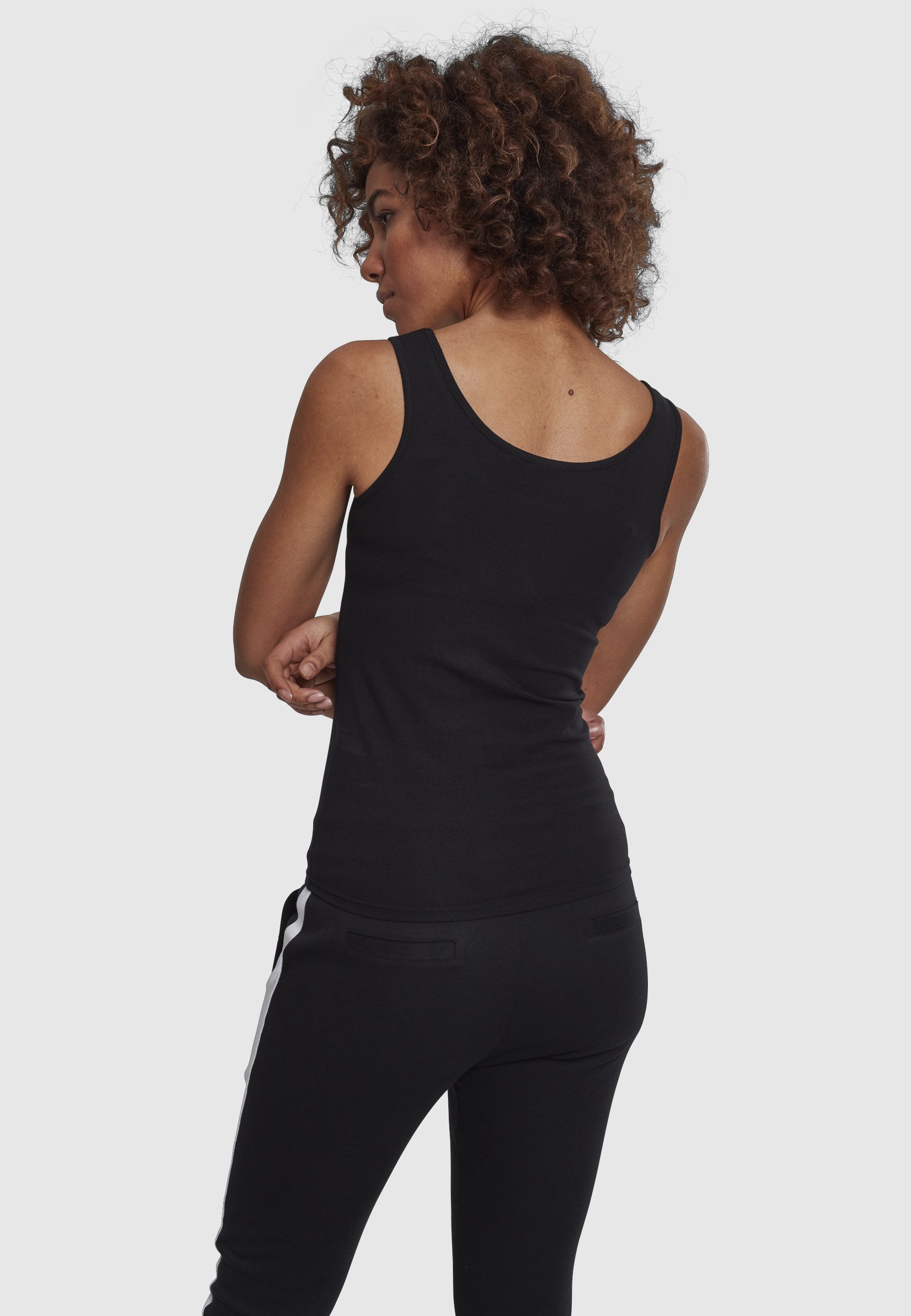URBAN CLASSICS Muskelshirt Urban Classics Damen Ladies 2-Pack Basic Stretch Top (1-tlg)