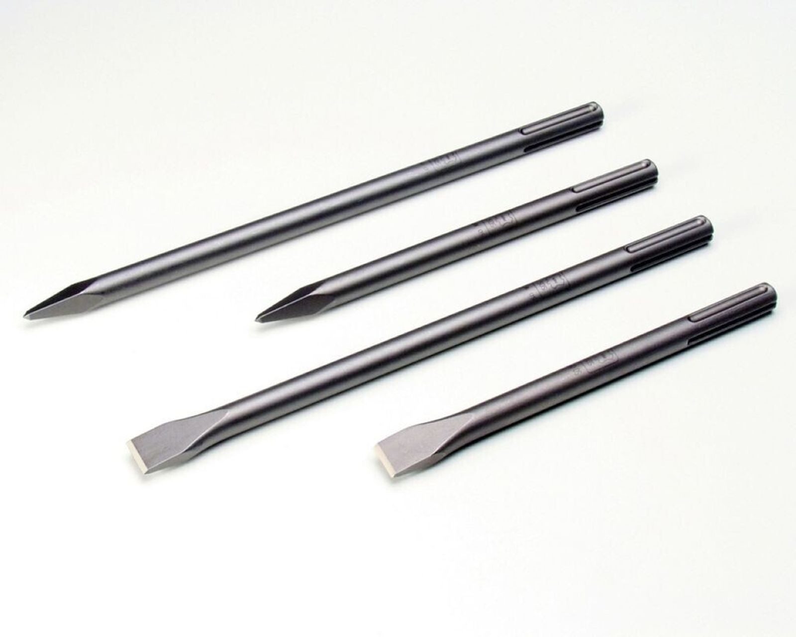 DeWalt Flachmeißel DEWALT SDS MAX Meißel Set 4-tlg – Spitz- und Flachmeißel